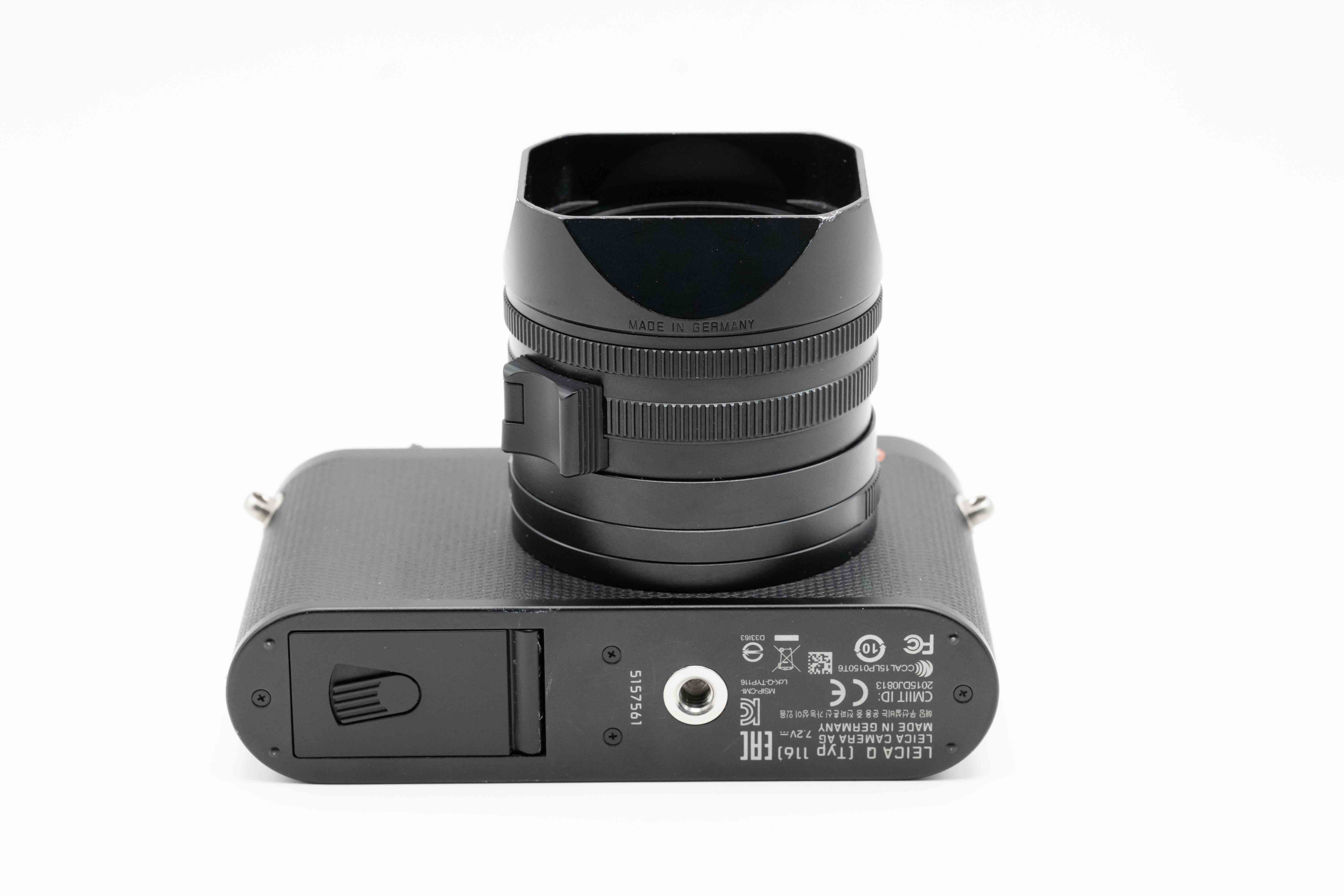 Q (Typ 116), black eloxiert