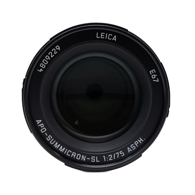 Pre owned Leica APO-SUMMICRON-SL 1:2/75 ASPH., sw elox.