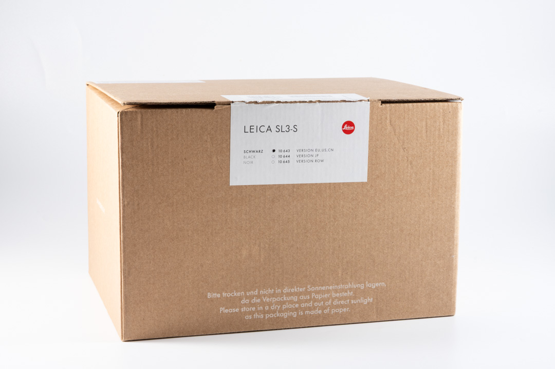 Leica SL3-S, schwarz (Version EU/US/CN) (10643)
