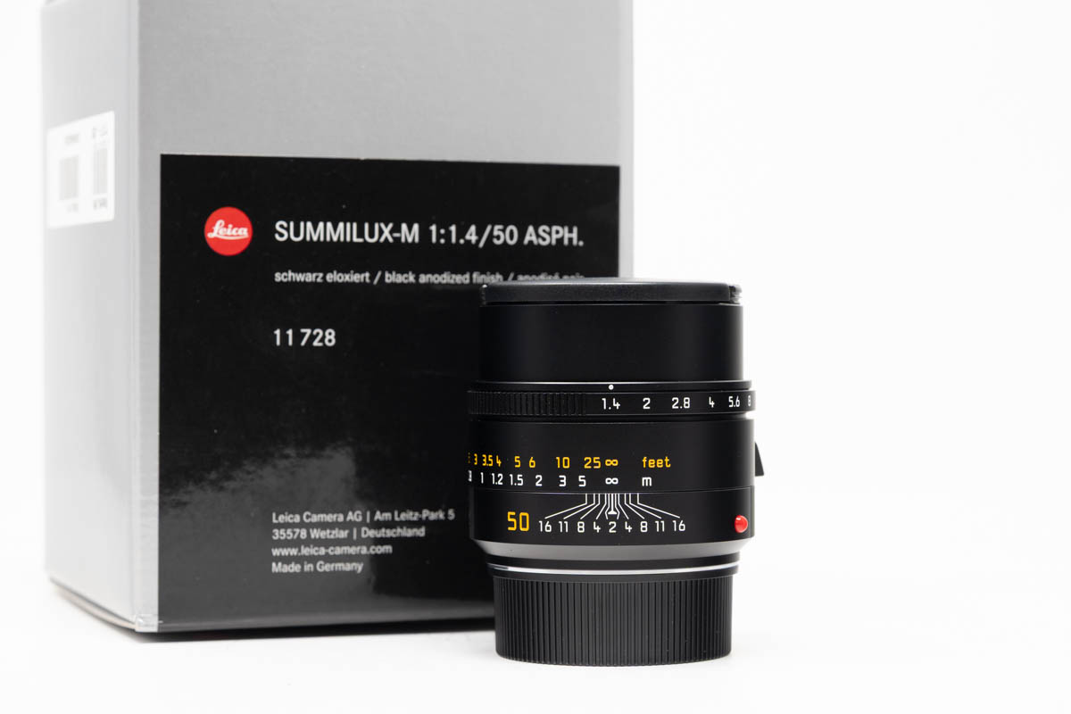 Leica SUMMILUX-M 1:1.4/50 ASPH., schwarz elox.