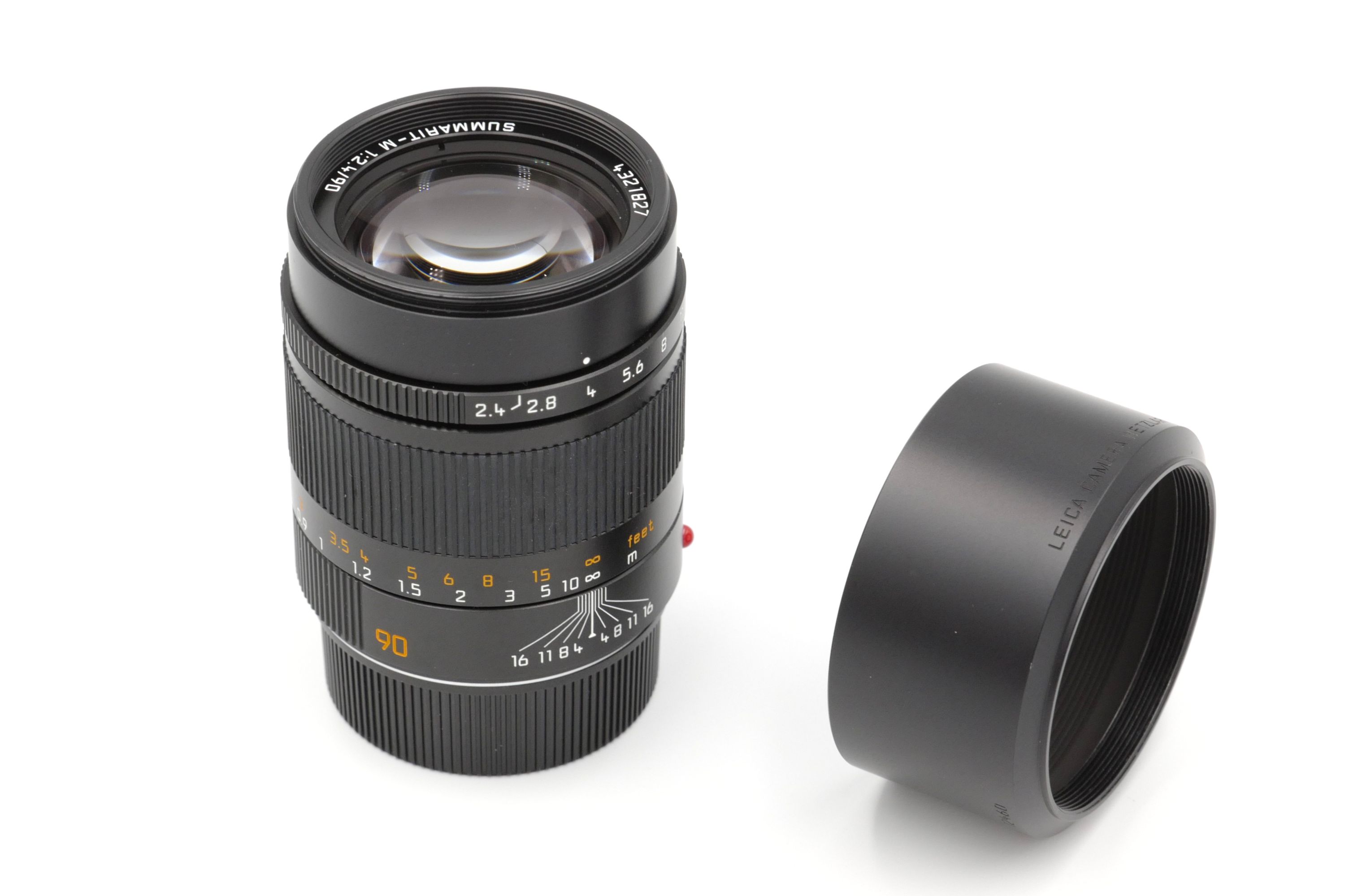 Leica SUMMARIT-M 2.4/90 mm, Black