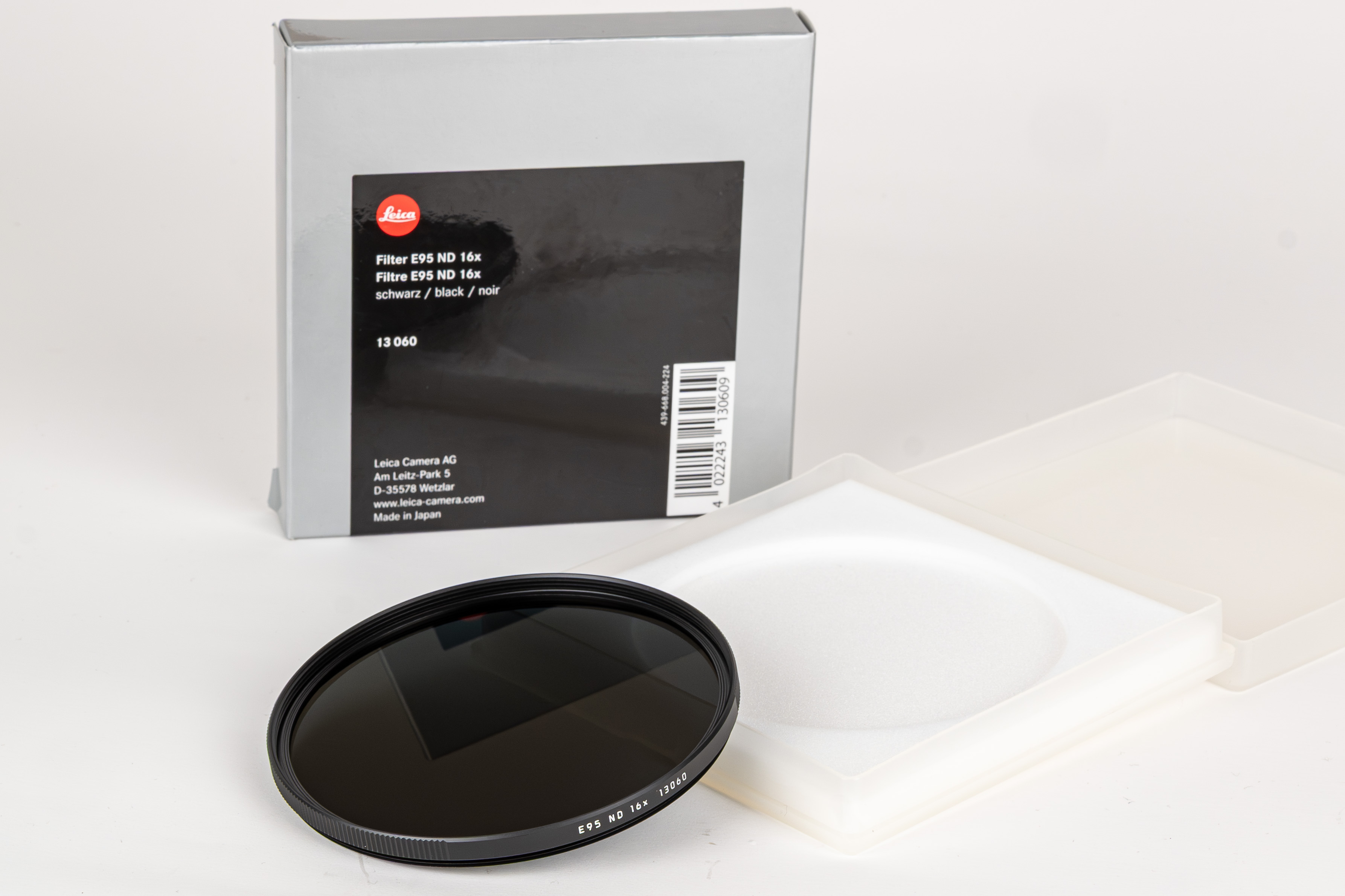 Leica ND Filter 16x E95 black