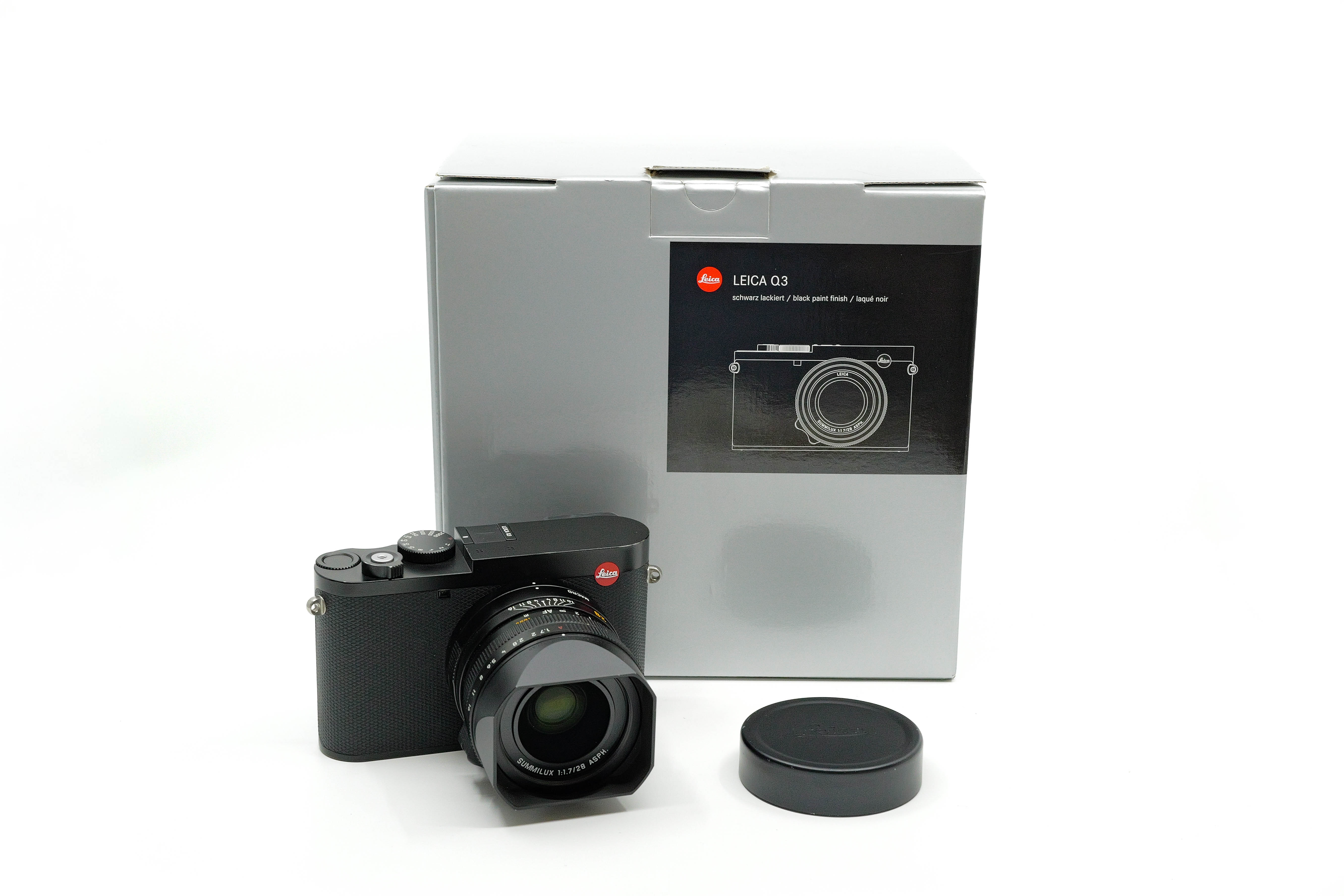 Q3, black lacquered (EU/US/CN version)