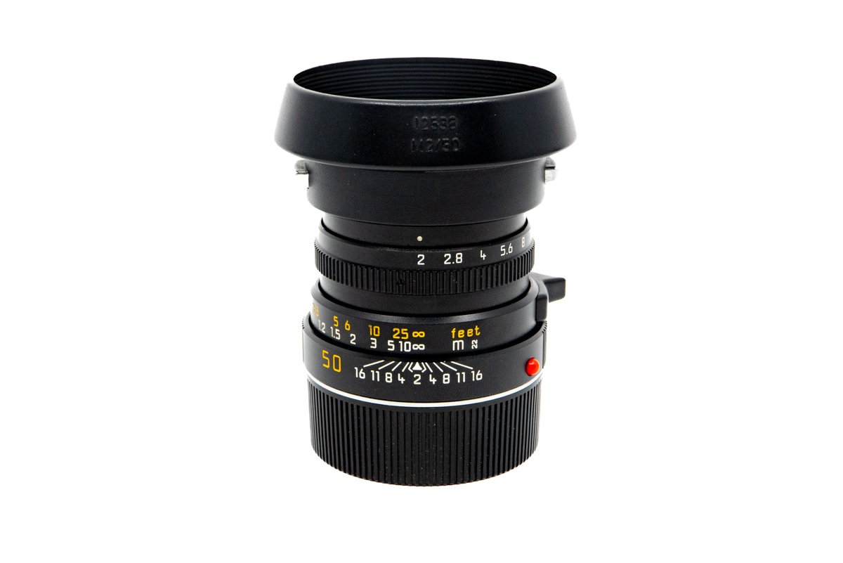 LEICA 2/50 SUMMICRON-M, black LEICA 2/50 SUMMICRON-M, black