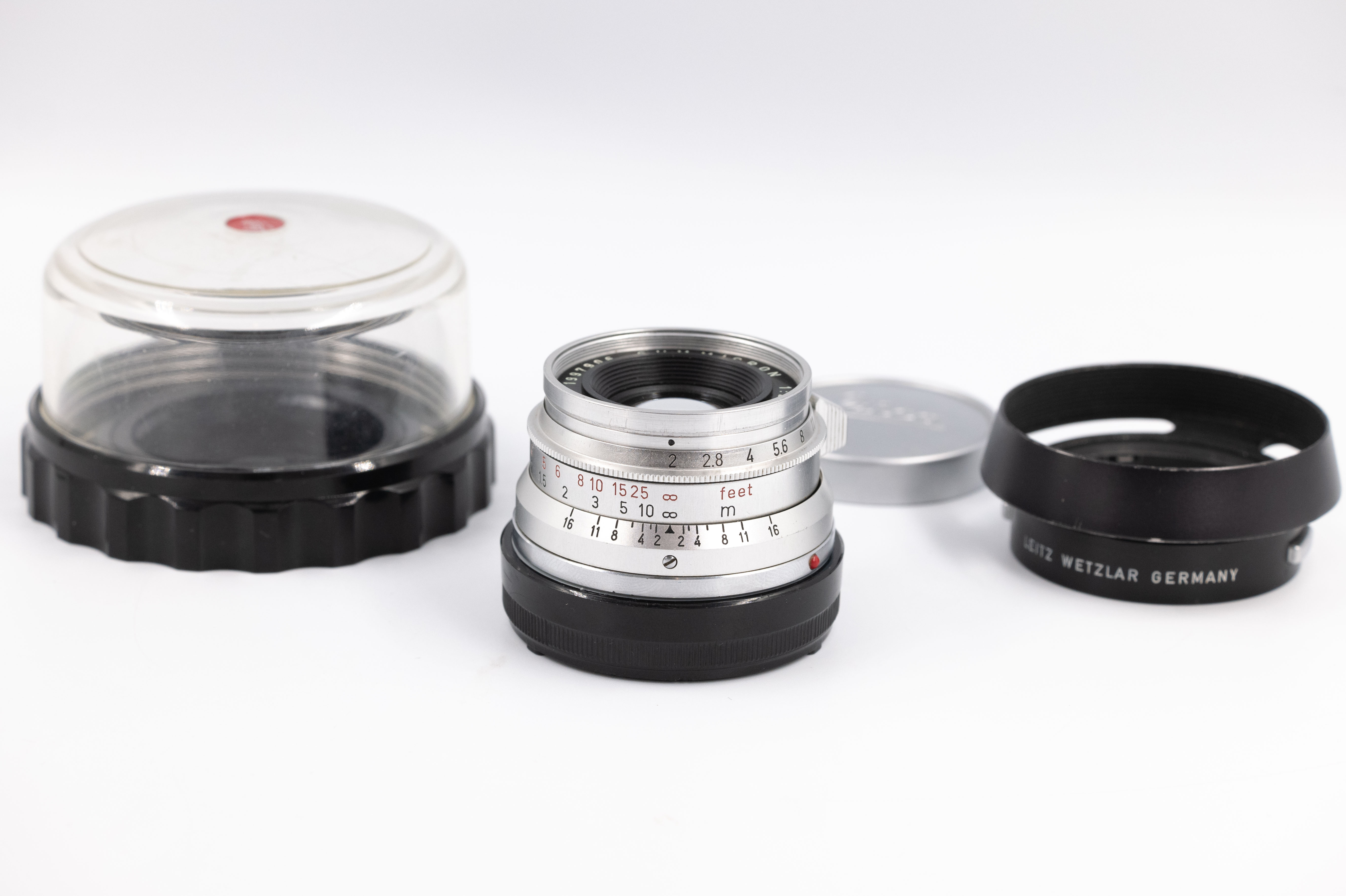 Leica Summicron-M 35mm f/2 V1 8 Element 11308