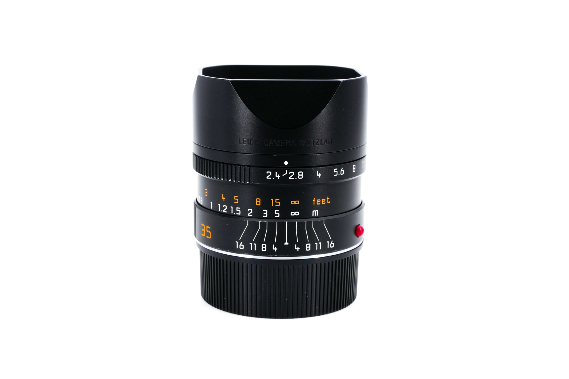 Leica Summarit-M 2.4/35mm ASPH. black anodised