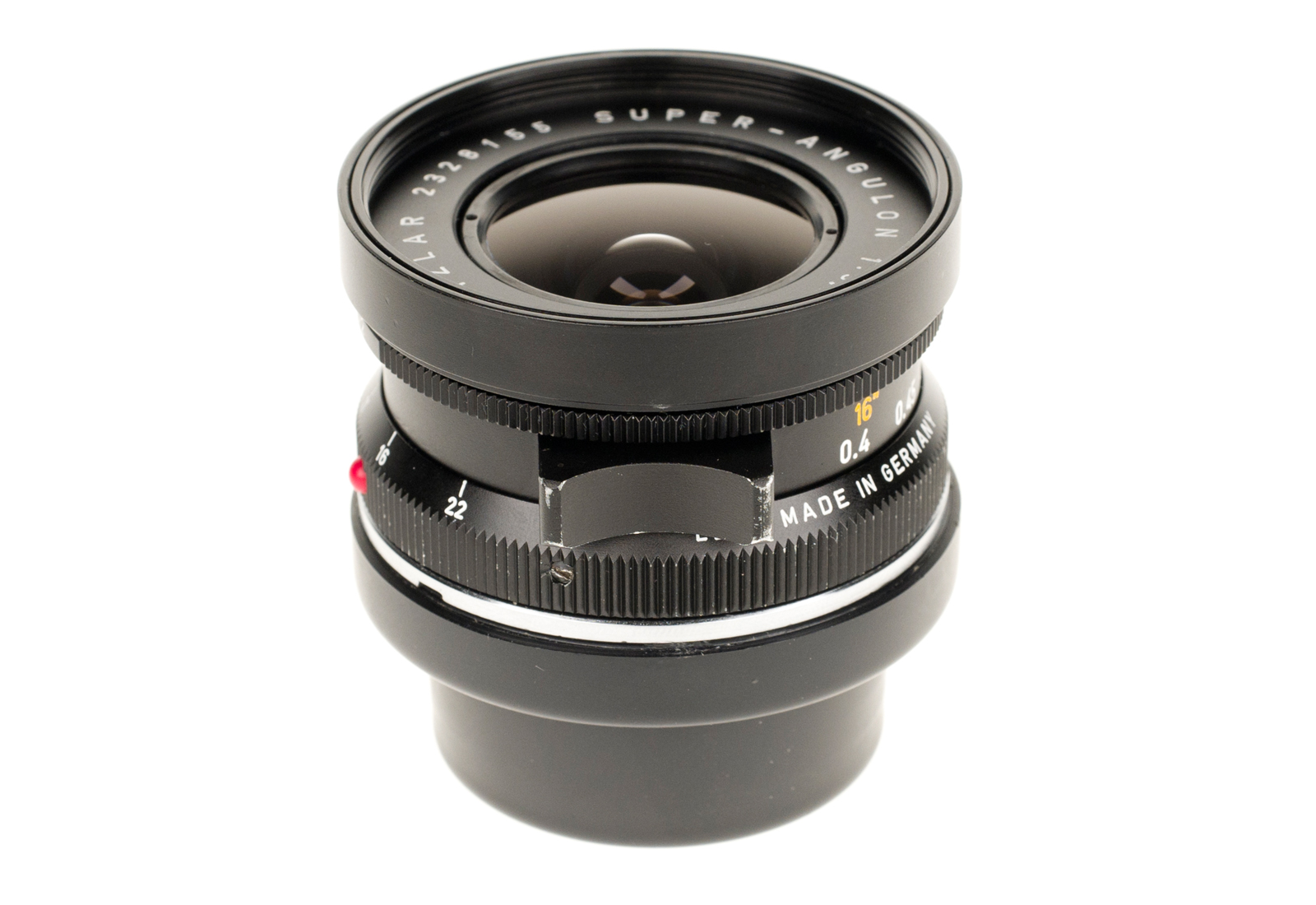 Leica Super-Angulon-M 1:3.4/21mm, black + CLA