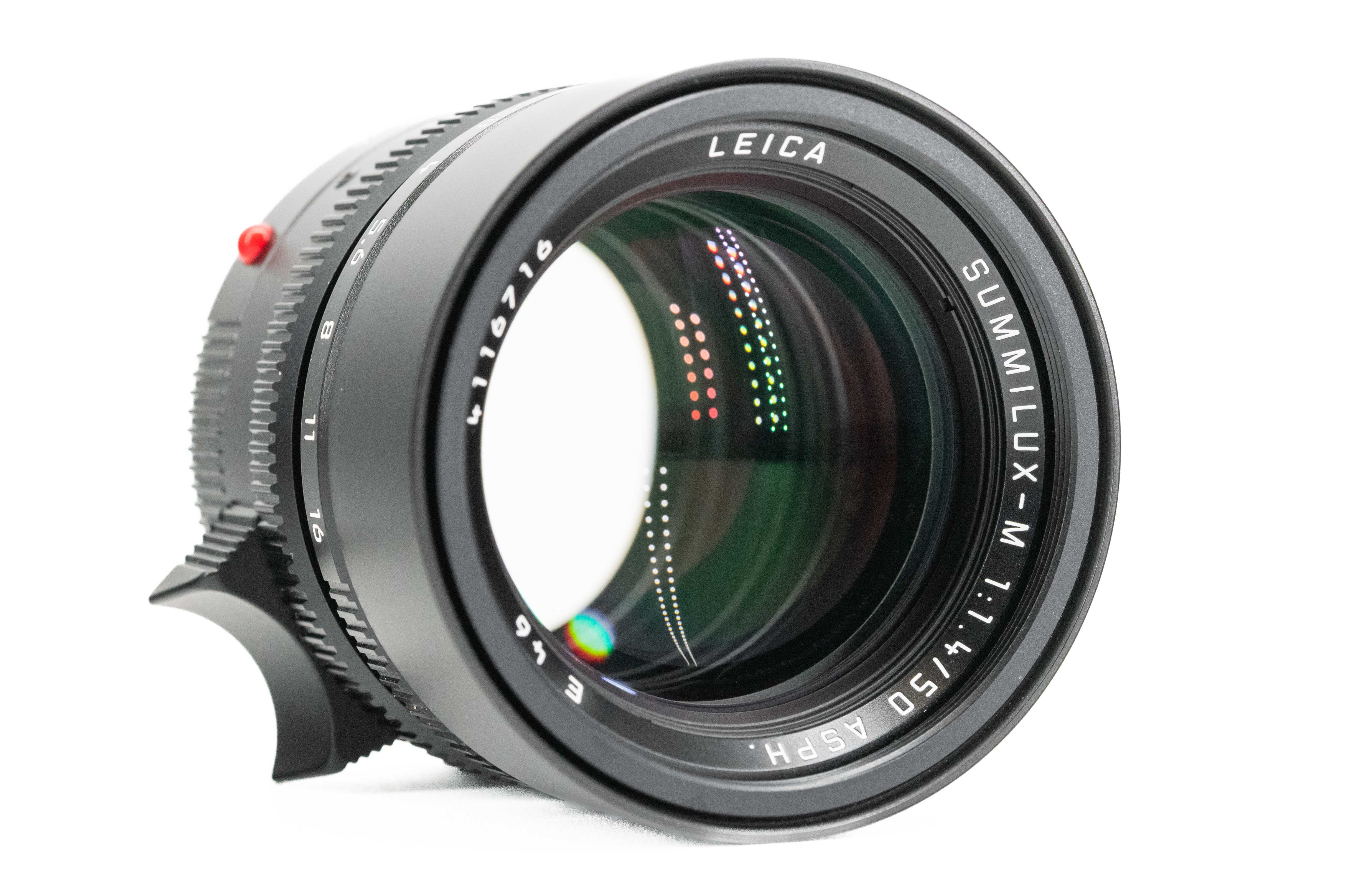 Leica Summilux-M 50mm f/1.4 ASPH Black Anodised 11891