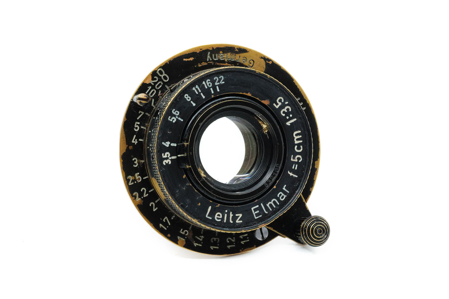 Leica IIIf Blackpaint + Elmar 50 Blackpaint (repaint)