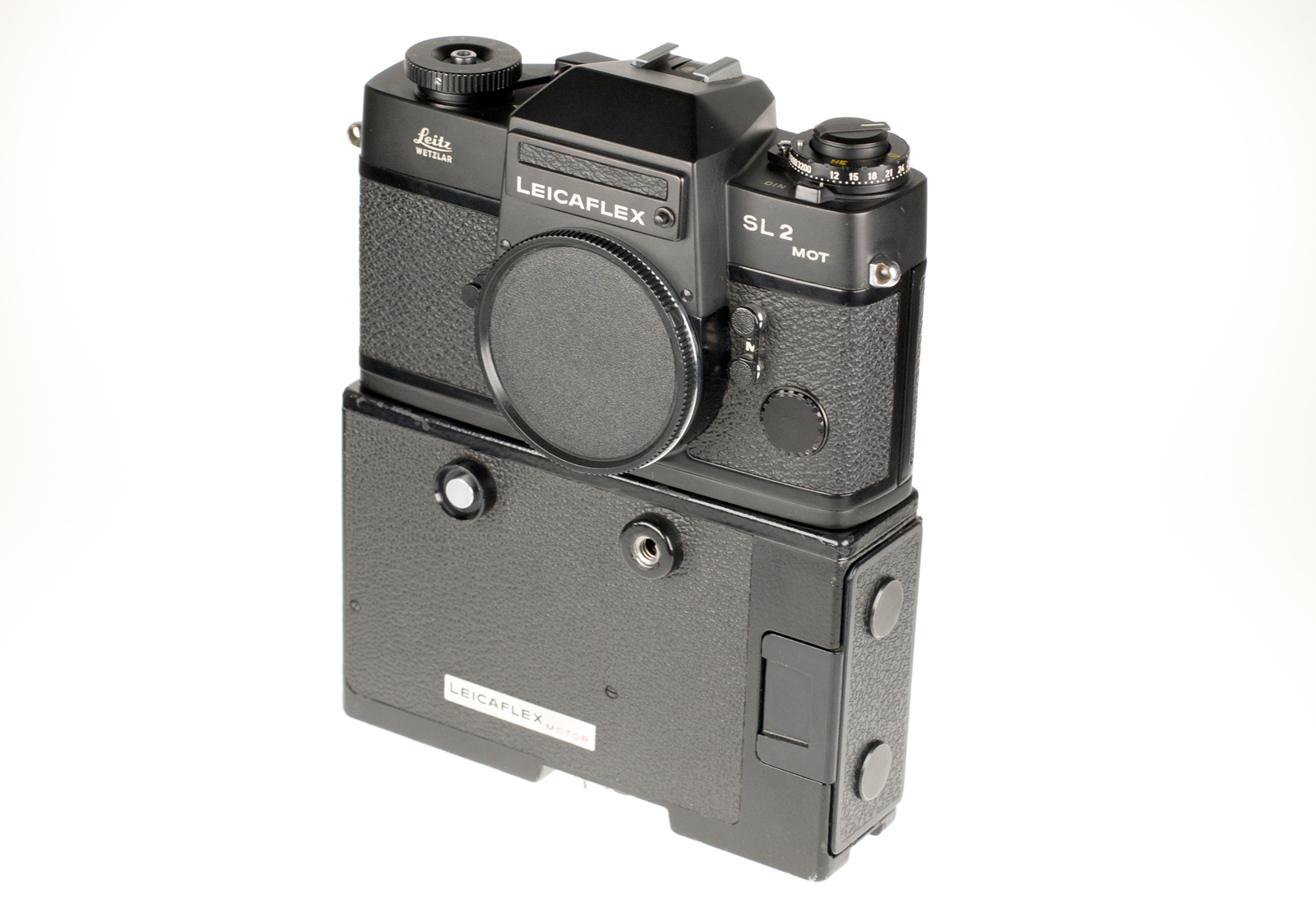 Leicaflex SL2 MOT + Leicaflex Motor, schwarz