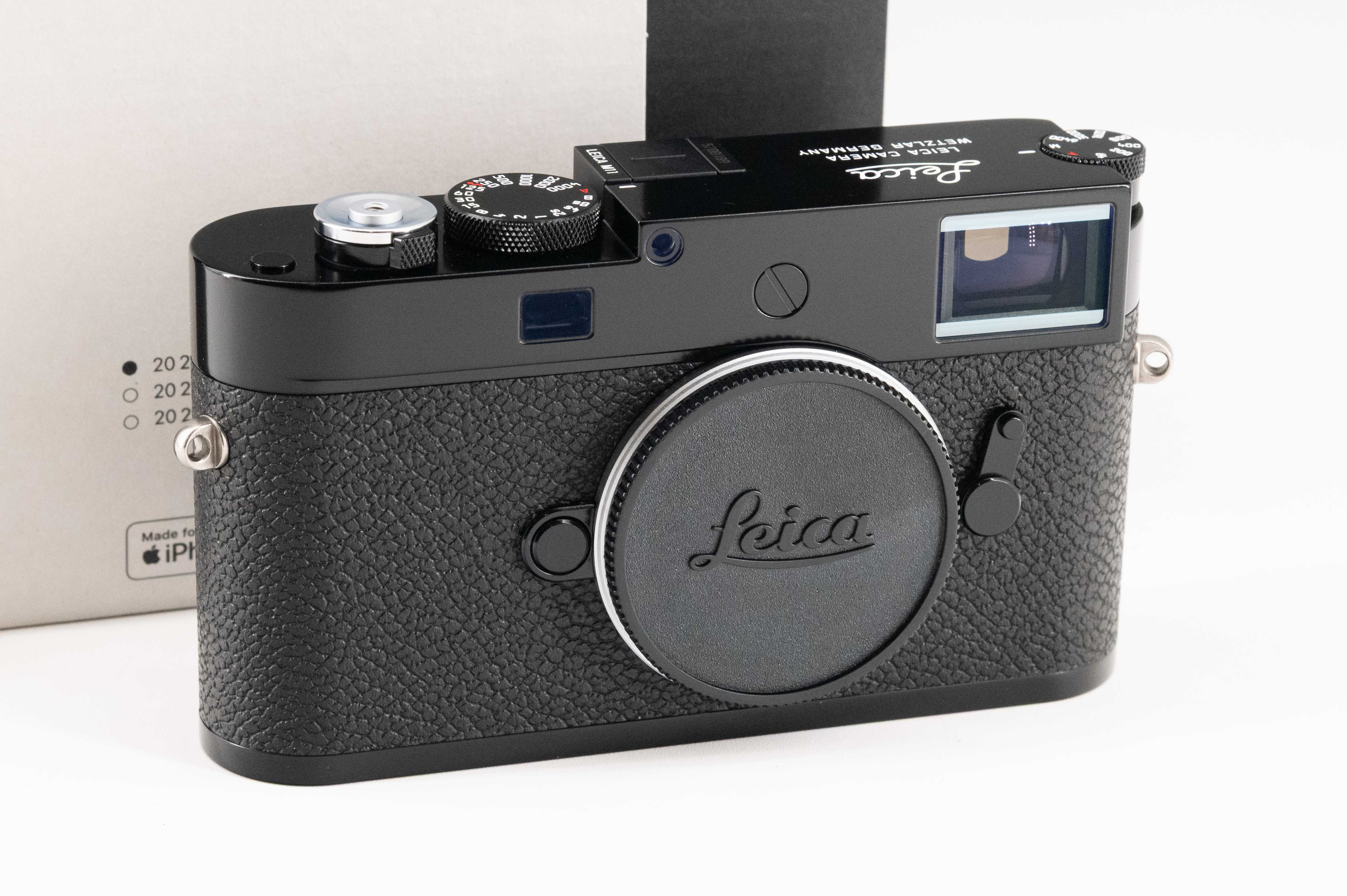 Leica M11 Glossy Black Paint 20230