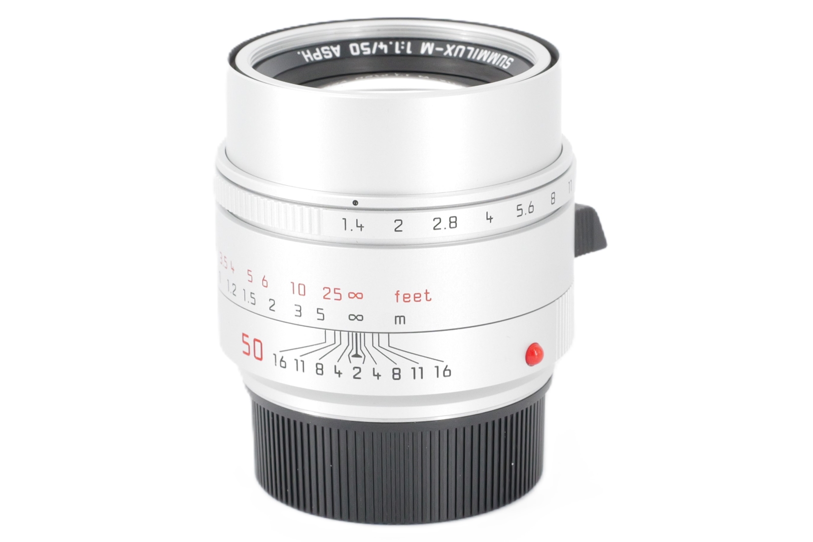 Summilux-M 1:1.4/50 ASPH., silbern eloxiert,11729