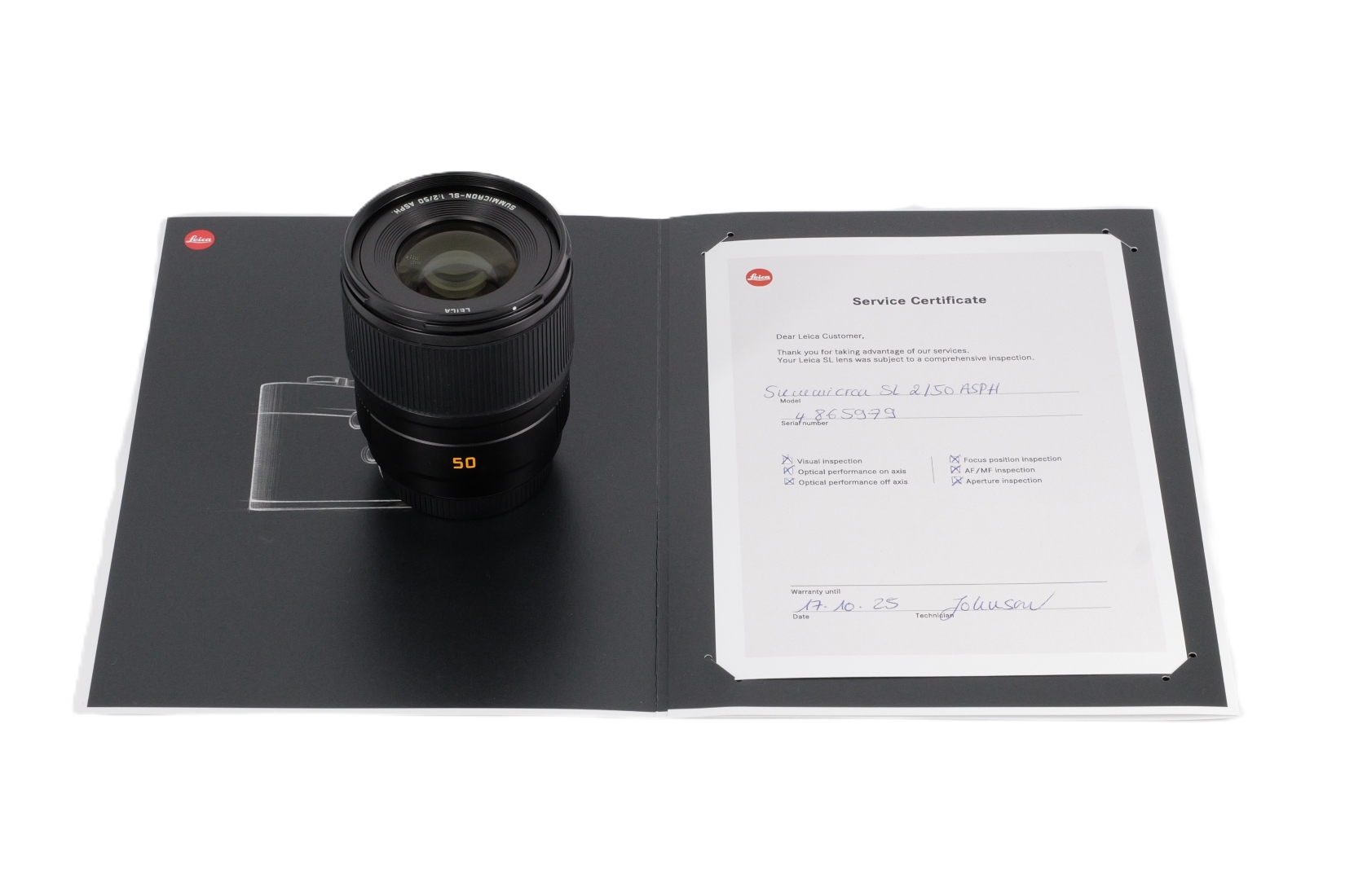 SUMMICRON-SL 1:2/50 ASPH.