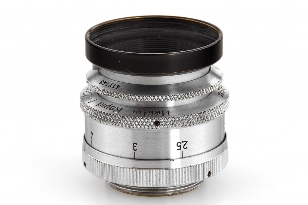 Ernst Leitz Wetzlar f. C-mount 2,7cm/1,4 Hektor Rapid Ernst Leitz Wetzlar f. C-mount 2,7cm/1,4 Hektor Rapid