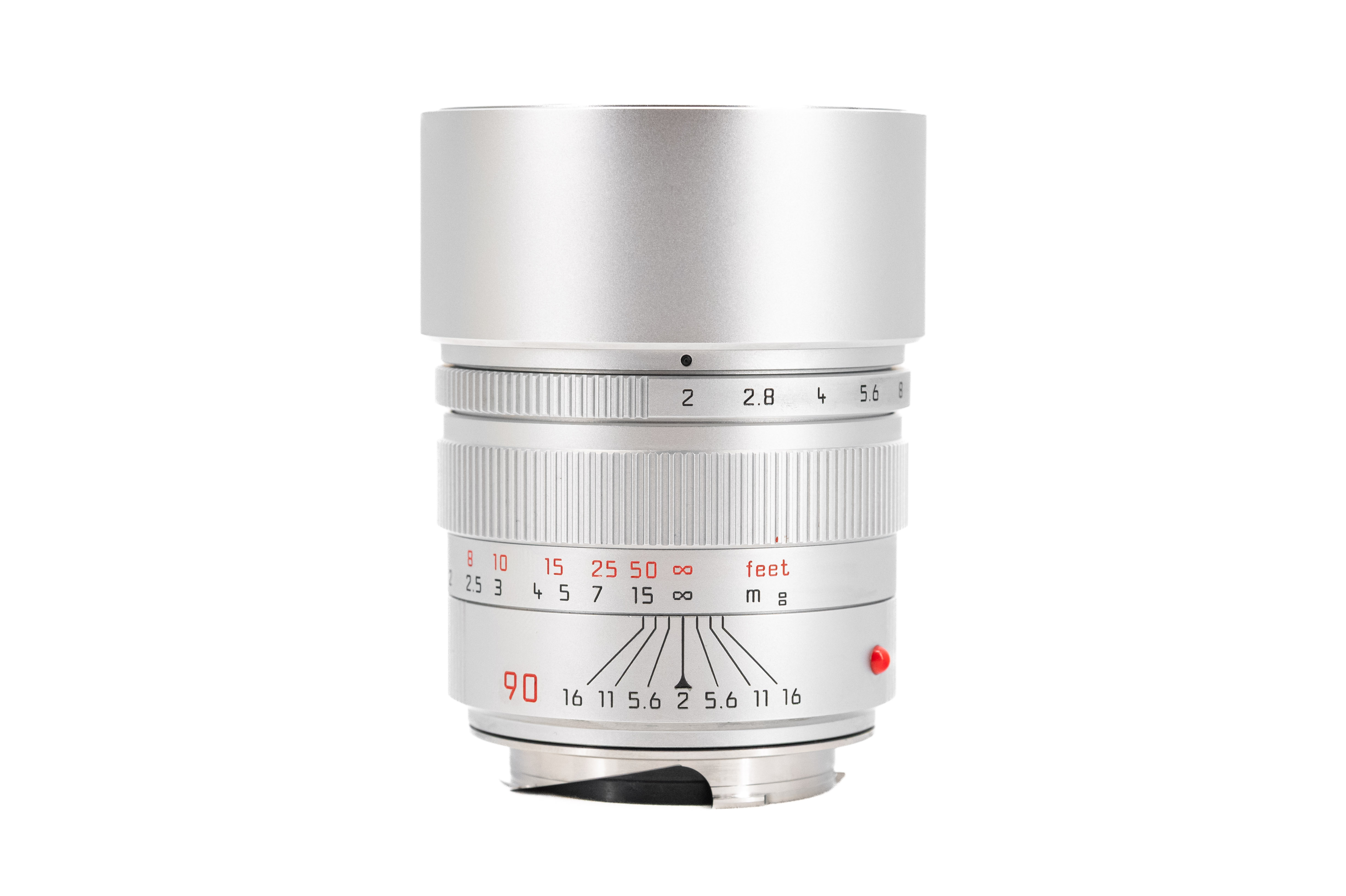 Leica Summicron 90mm f/2 Silver Chrome 11137
