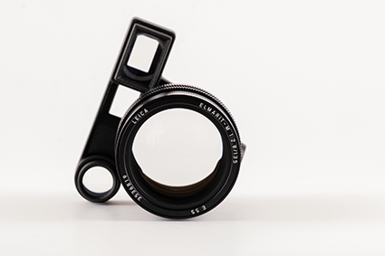 Leica Elmarit-M 2,8/135mm mit Brille