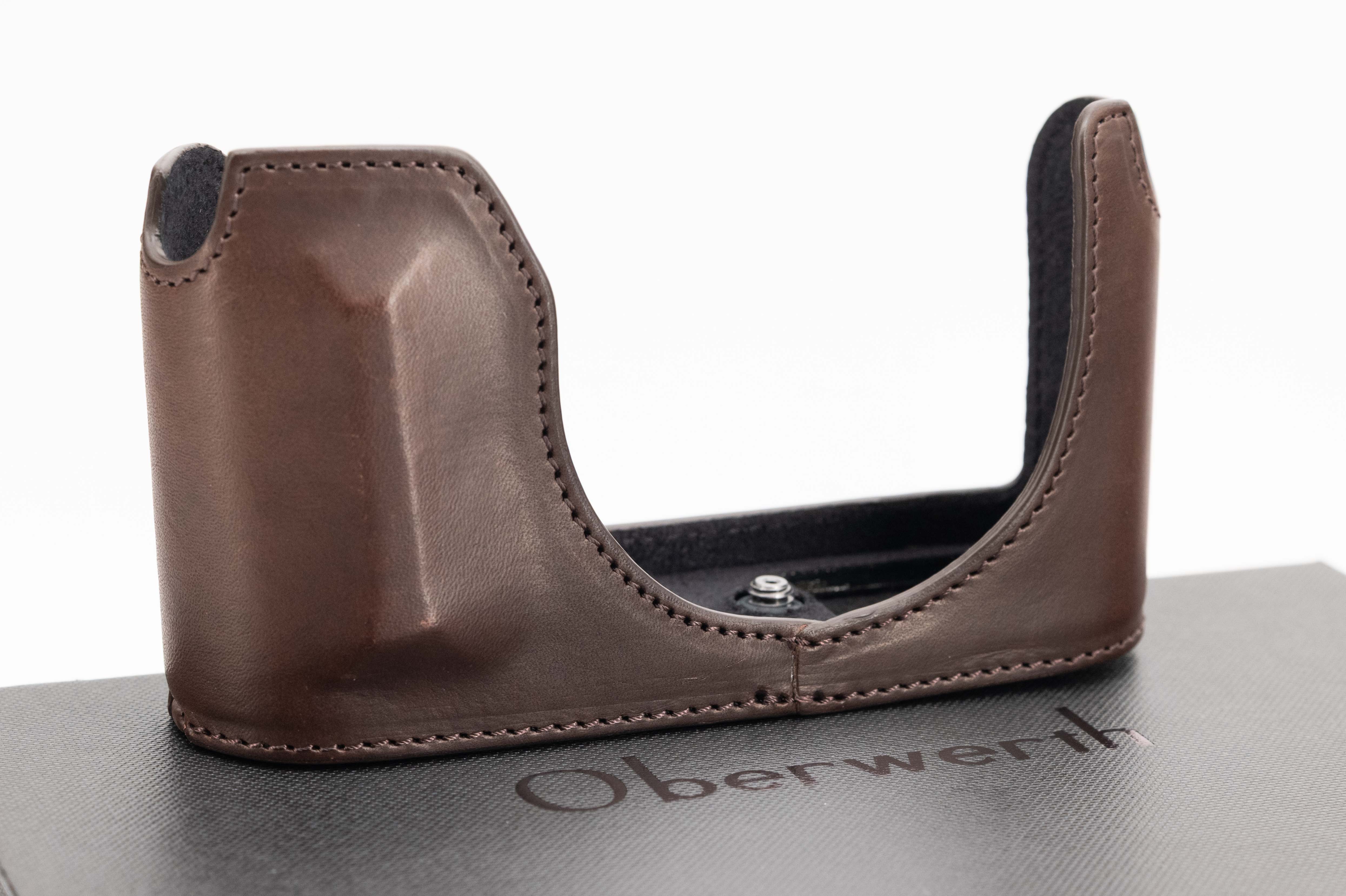 Oberwerth Q2 Half Case - Brown Leather Oberwerth Q2 Half Case - Brown Leather
