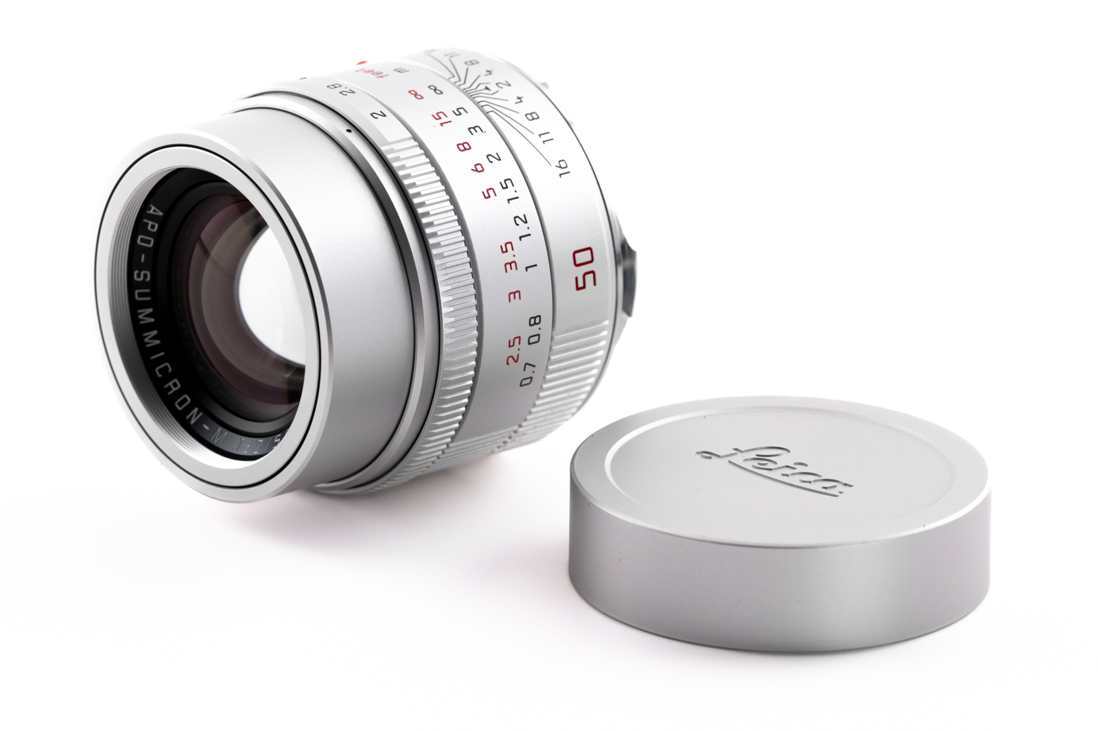 Leica APO-SUMMICRON-M 1:2/50 ASPH. silbern