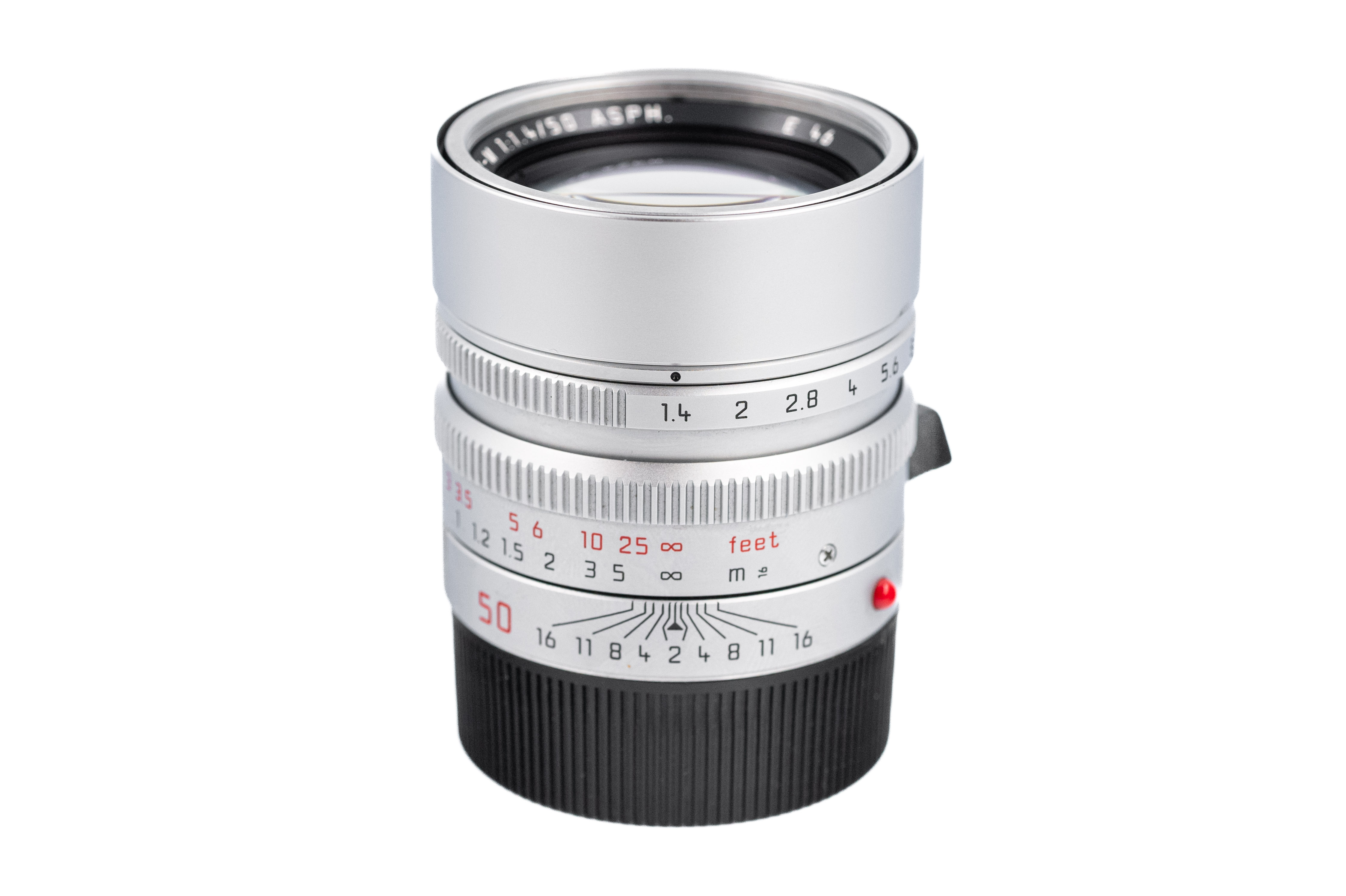 Leica Summilux-M 50mm f/1.4 ASPH Silver Chrome 11892