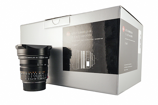 Leica SUMMILUX-M 1.4/21mm ASPH., schwarz Leica SUMMILUX-M 1.4/21mm ASPH., schwarz