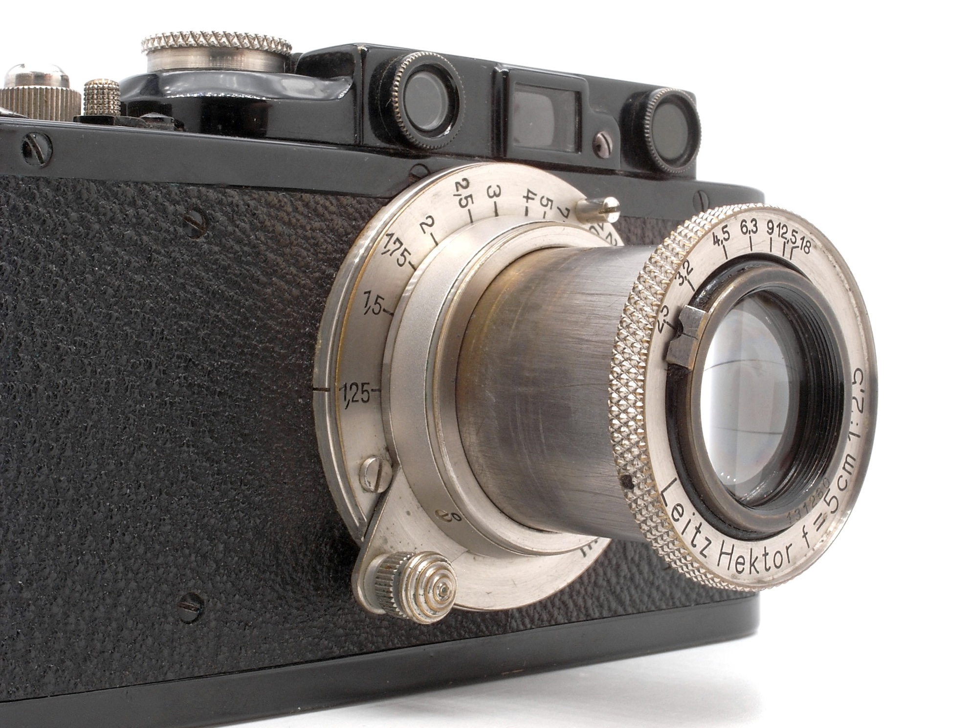 Leica II Black paint Set