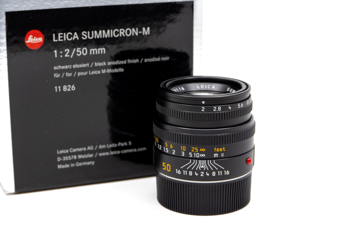 Leica SUMMICRON-M 2/50, black