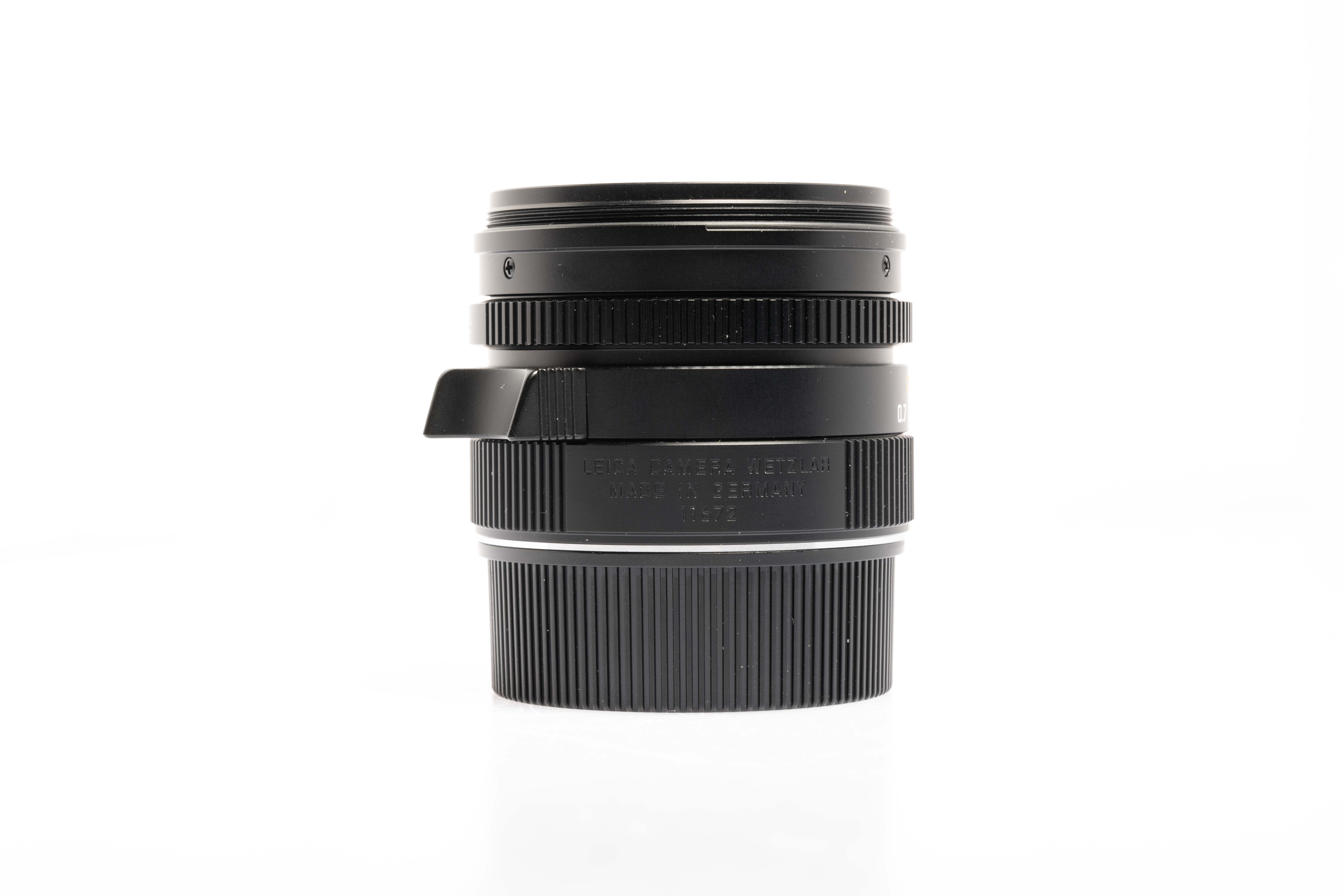 LEICA SUMMICRON-M 2/28mm ASPH.,black elox.