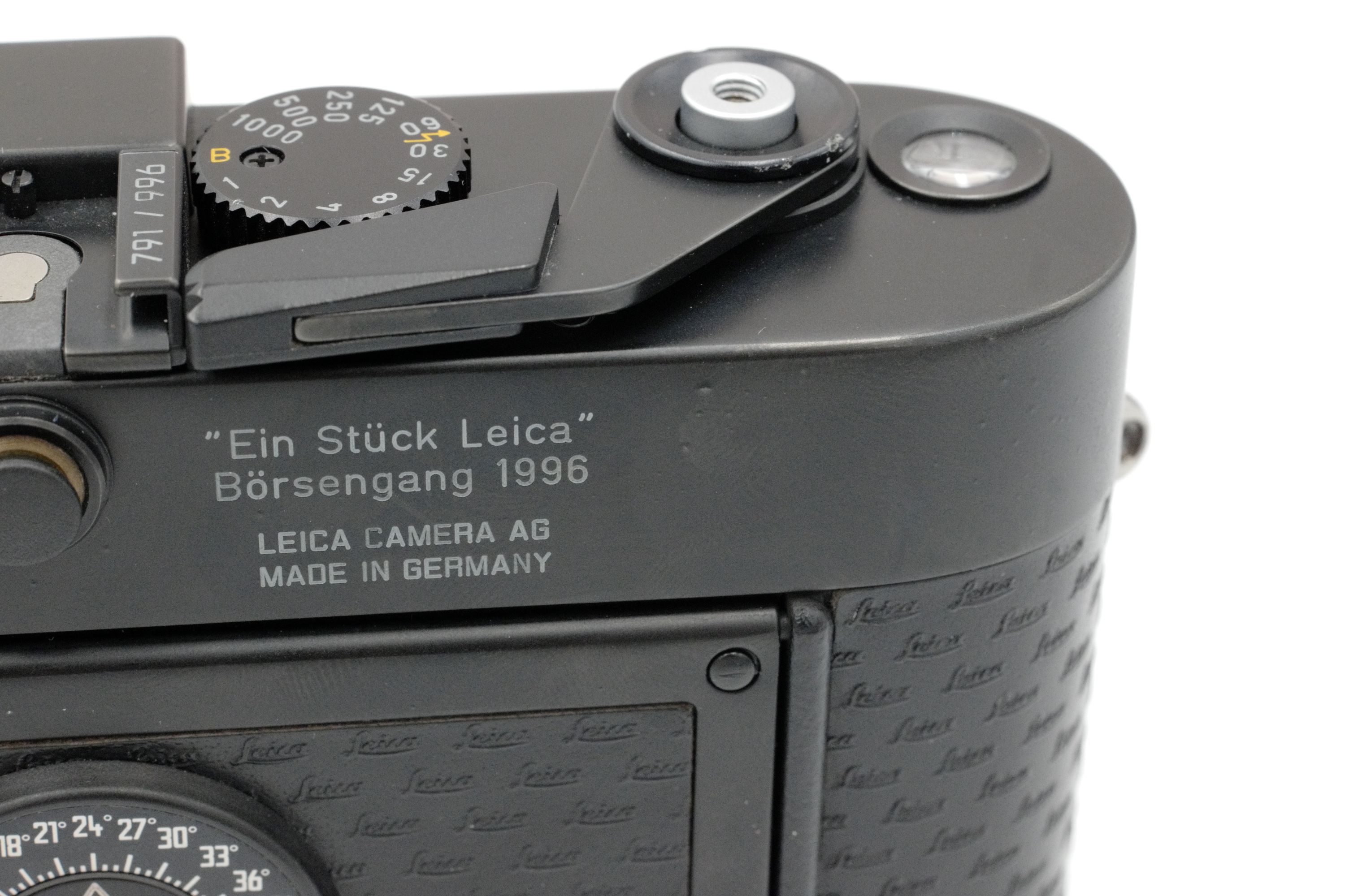 Leica M6 "Ein Stück Leica" Special Edition  Leica M6 "Ein Stück Leica" Special Edition