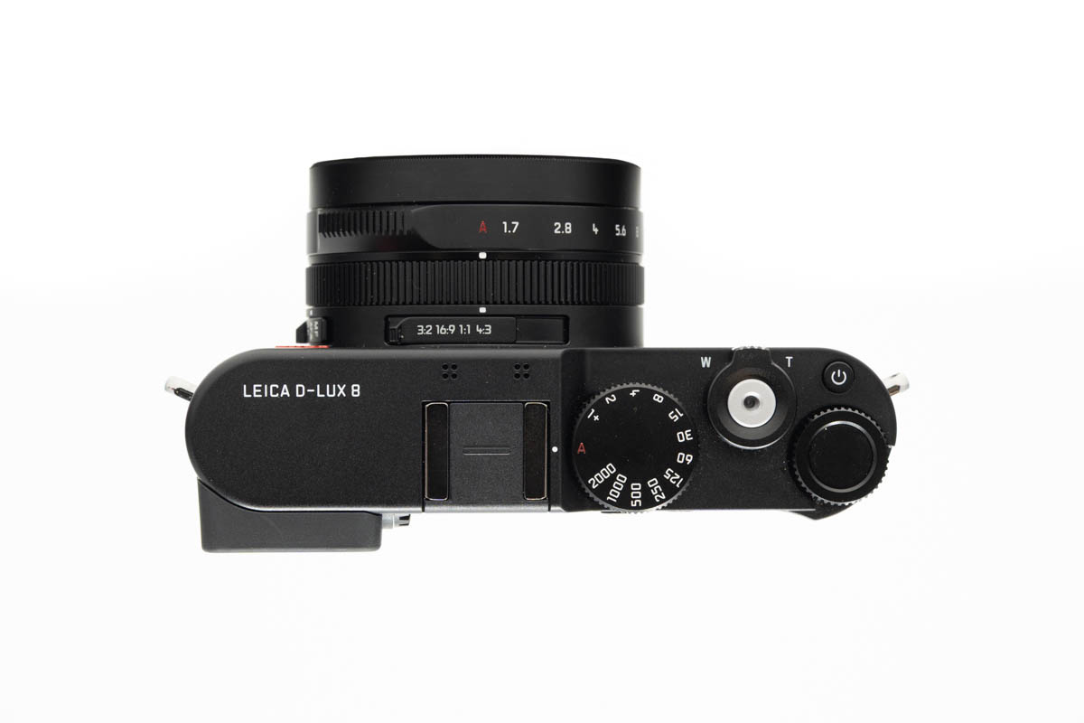 Leica D-LUX 8, schwarz lackiert