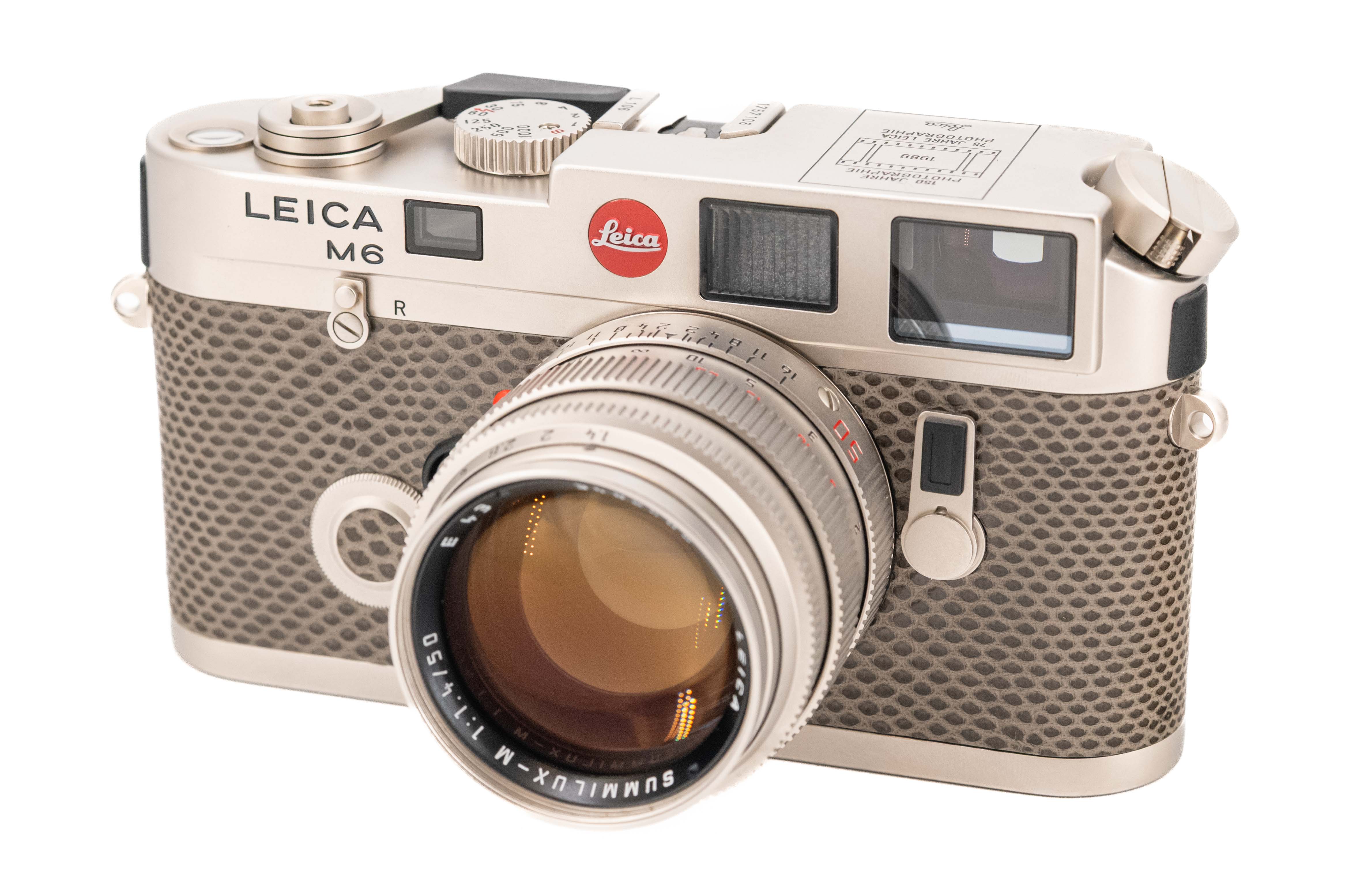 Leica M6 Platinum Set 150 Jahre Photography 10450