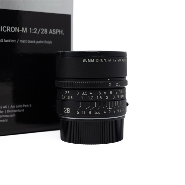 SUMMICRON-M 1:2/28 ASPH. sw. matt. lack