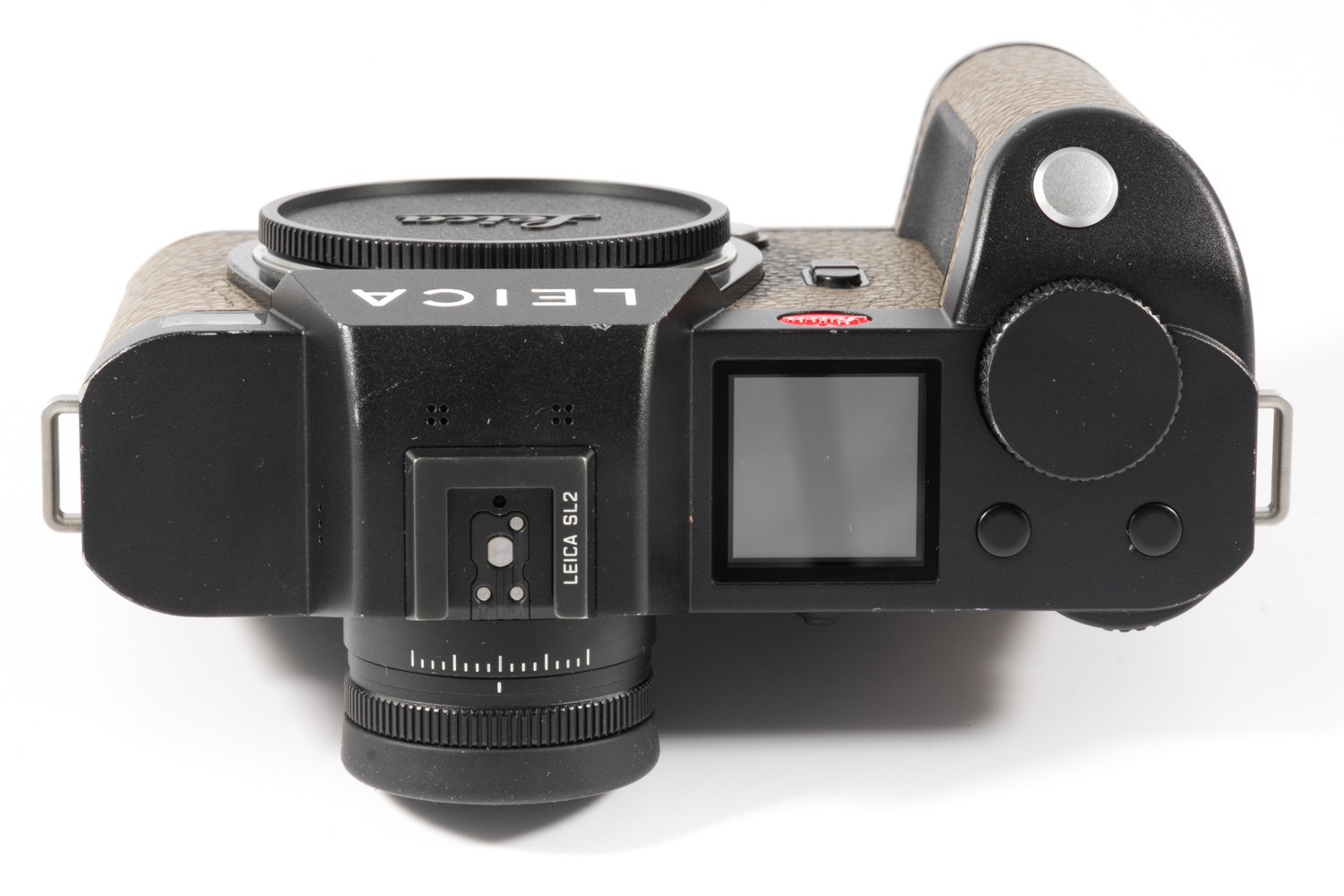 Leica SL2 black, blaues Leder (10854)