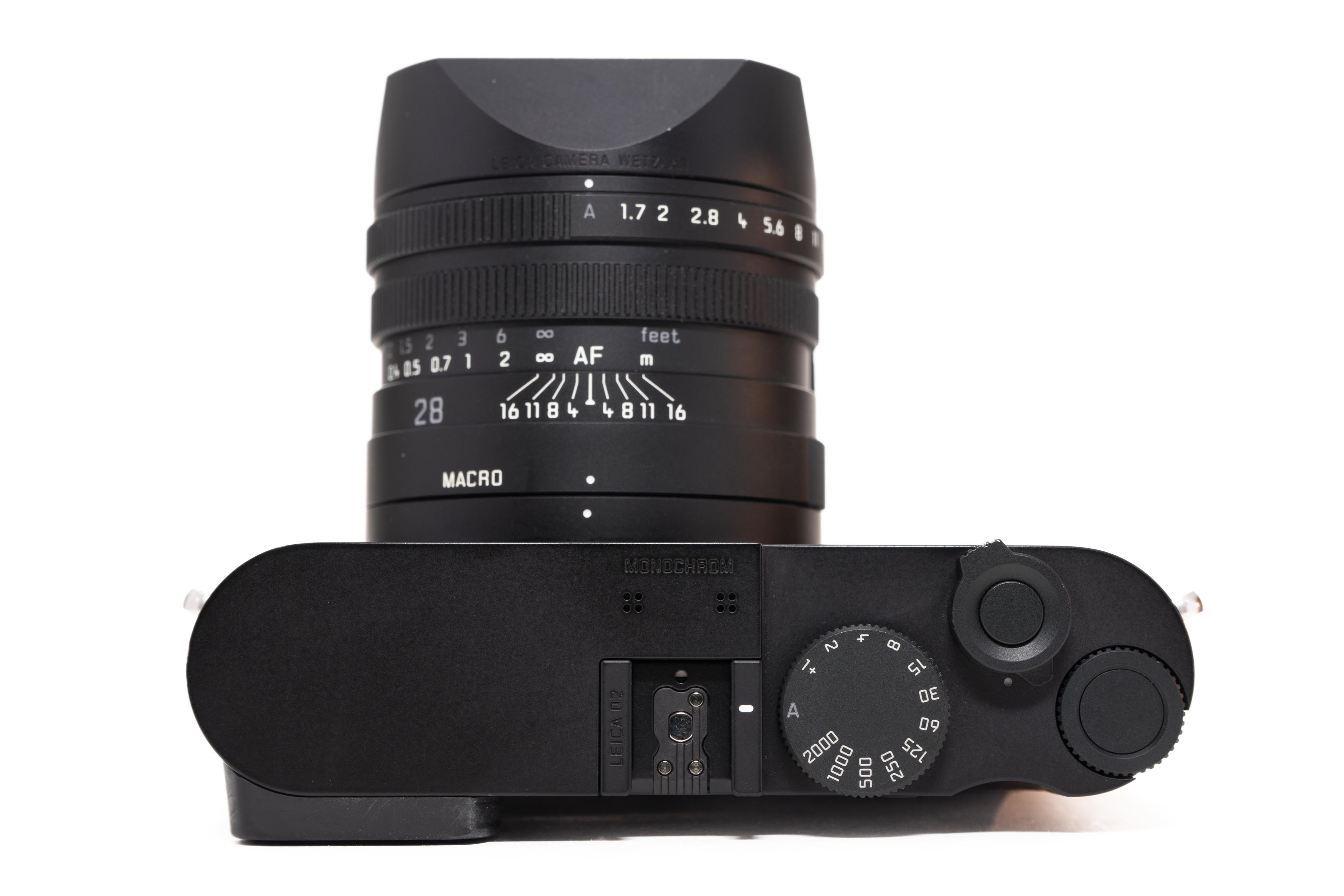 Leica Q2 Monochrom, black