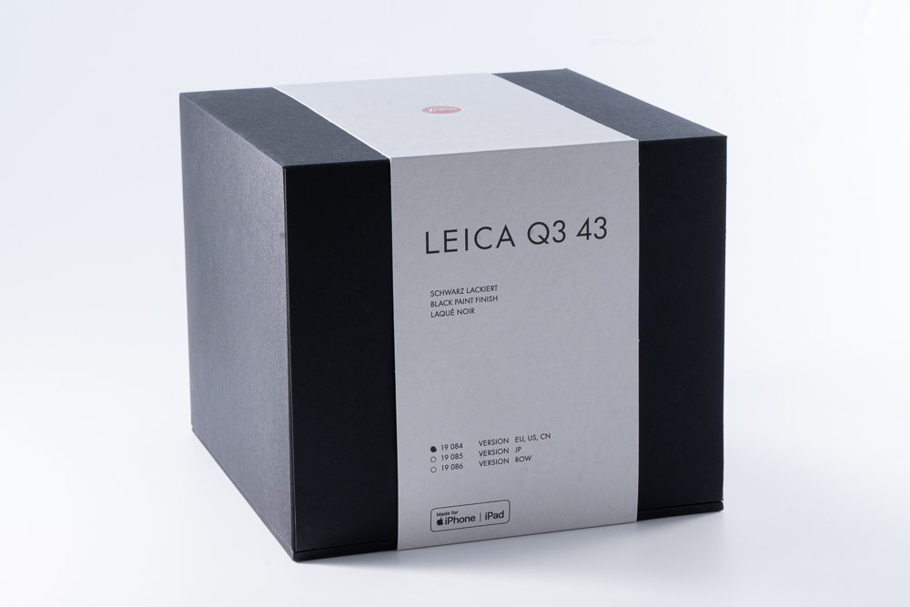 Leica Q3 43, schwarz lack.(Version EU/US/CN) (19084) Leica Q3 43, schwarz lack.(Version EU/US/CN) (19084)