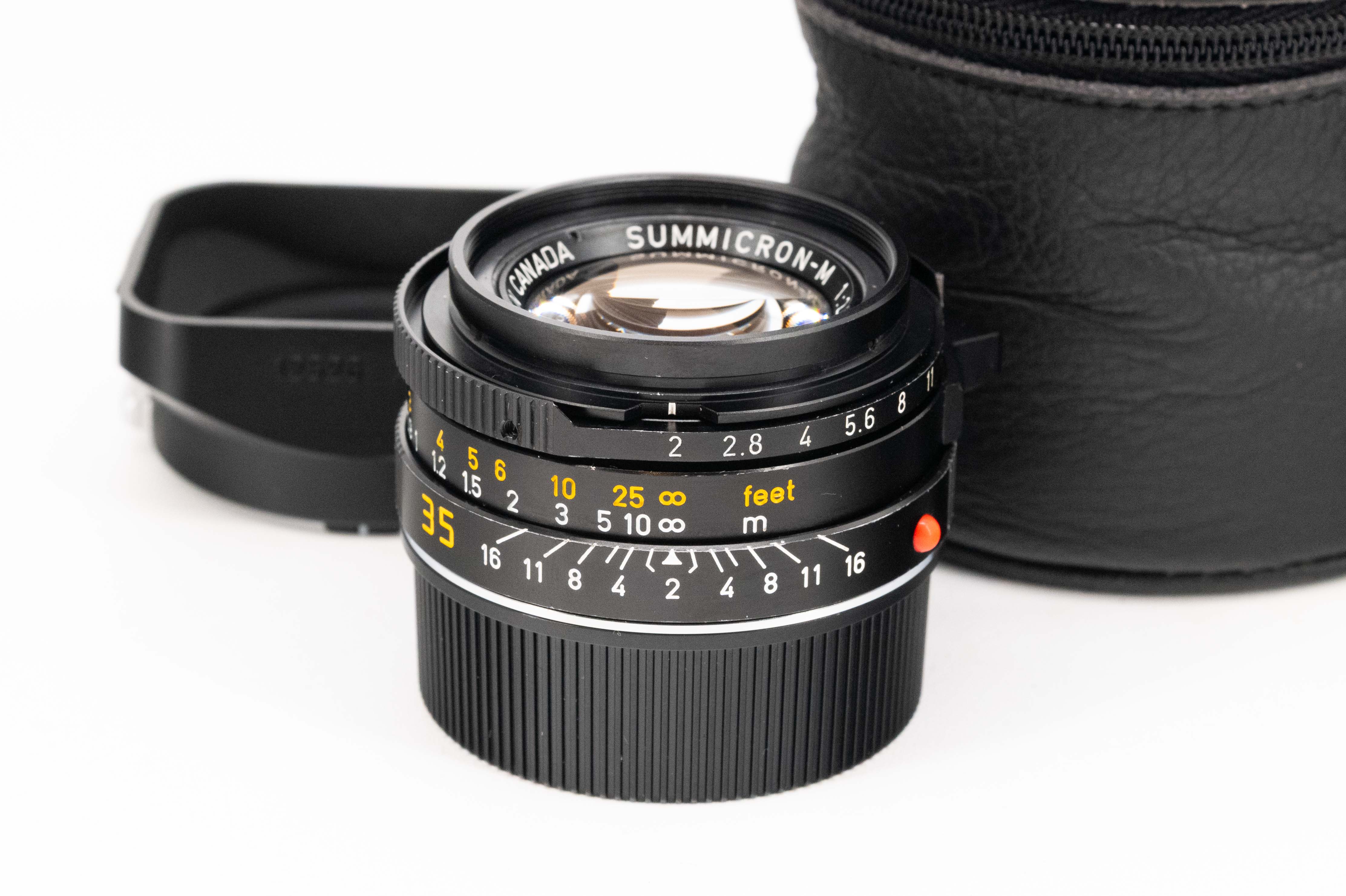 Leica Summicron-M 35mm f/2 V4 Black 11310