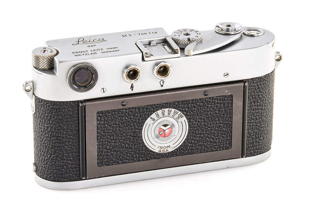 Leica M3 chrome Double Stroke "Very Early"