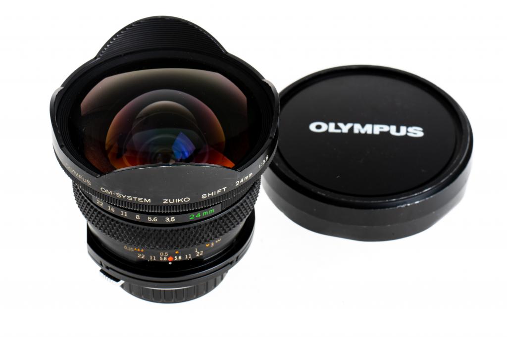 Olympus OM Zuiko Shift lens 24/3.5