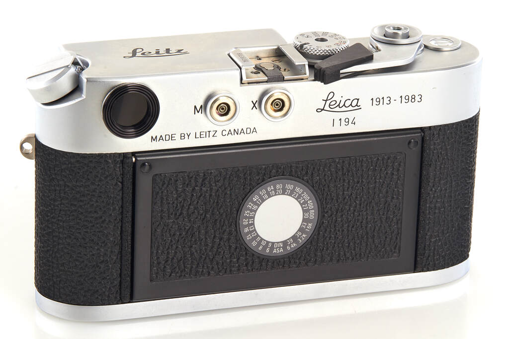 Leica M4-P chrome '70 Years' Dummy
