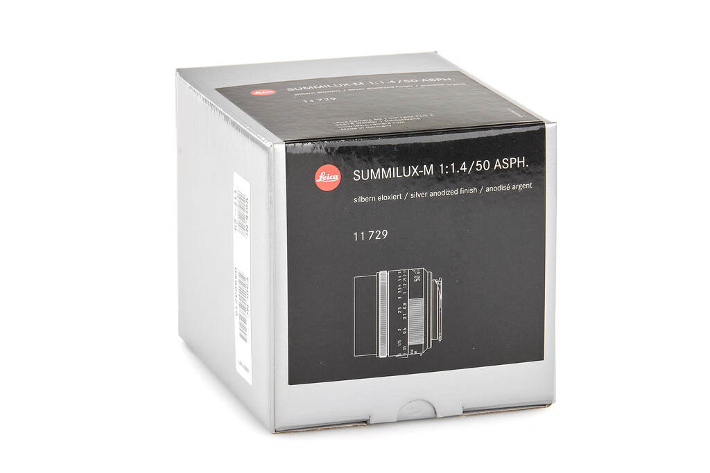 Leica Summilux-M 11729 1,4/50mm chrome ASPH. - with 2 years guarantee