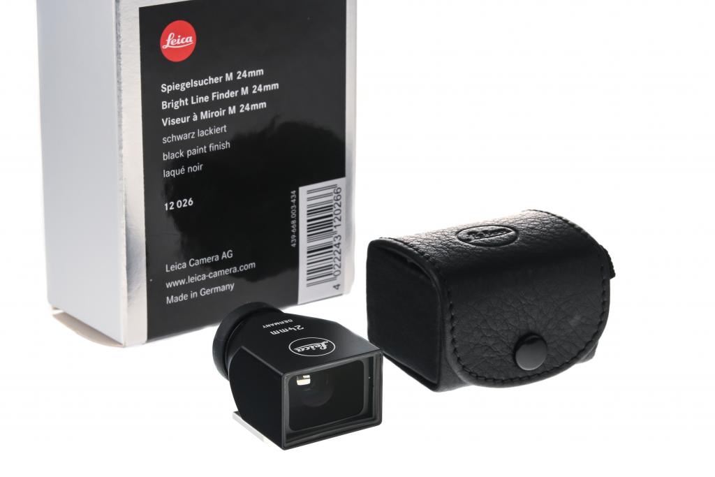 Leica 24mm 12026 black paint BL finder - with full guarantee