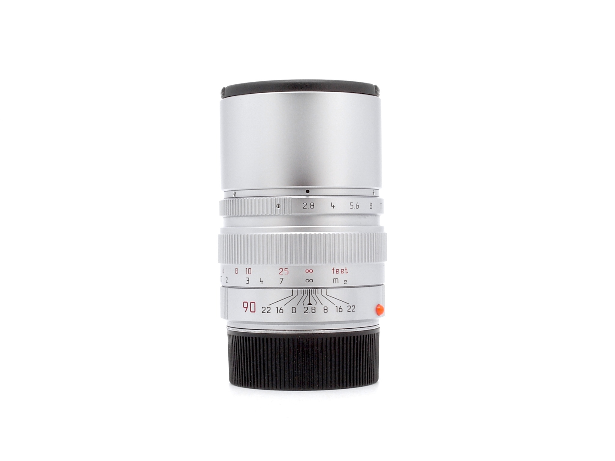 Leica Elmarit-M 2.8/90mm silver chrome