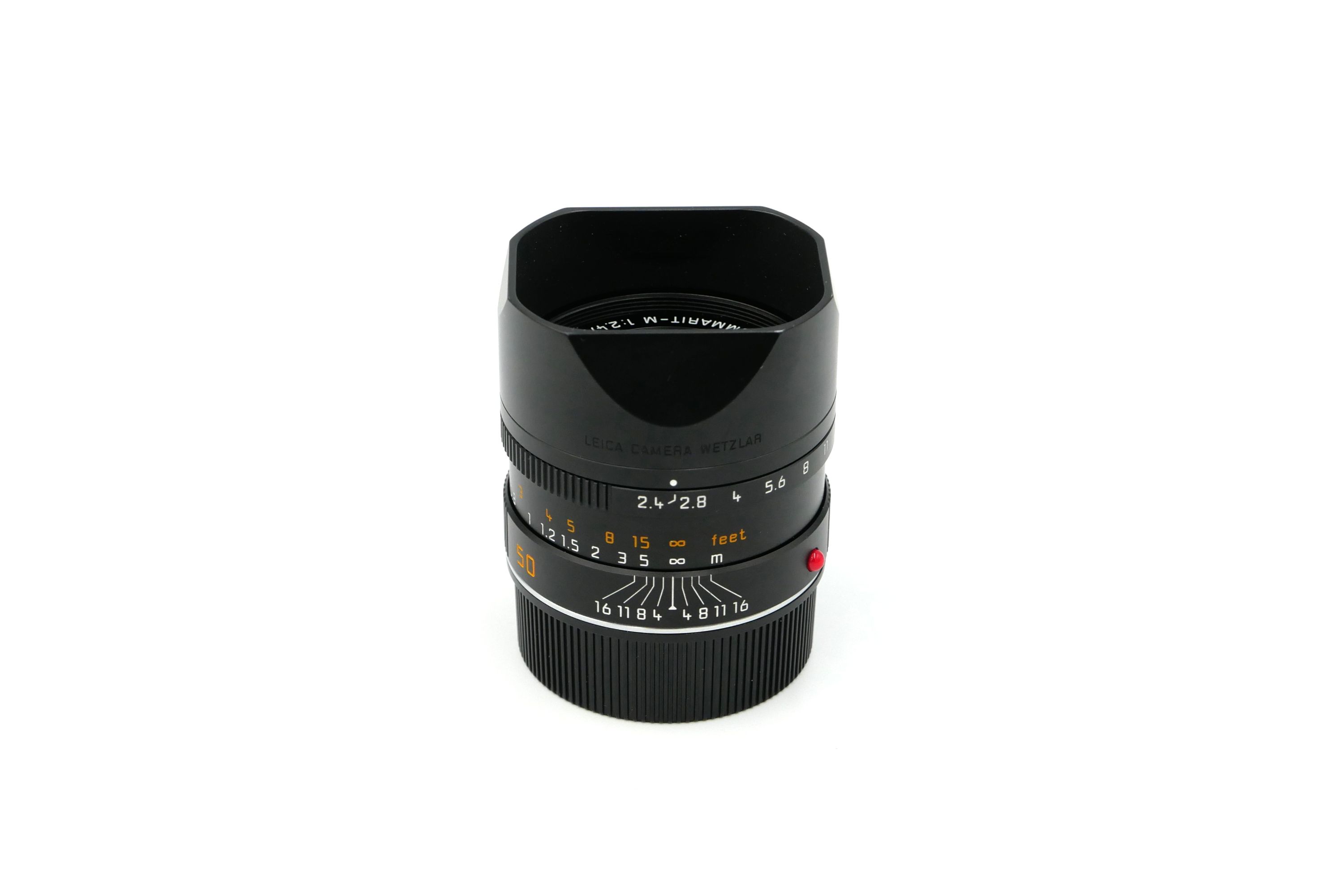Leica Summarit-M f 2.4 50 mm, Black