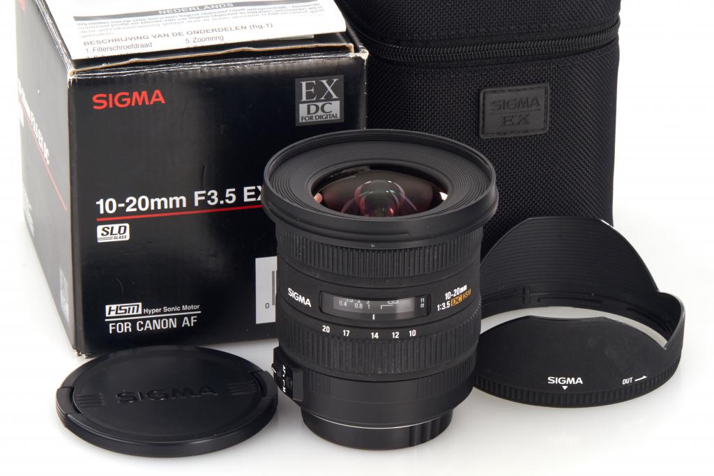Sigma f. Canon EF 10-20/3,5 EX DC HSM