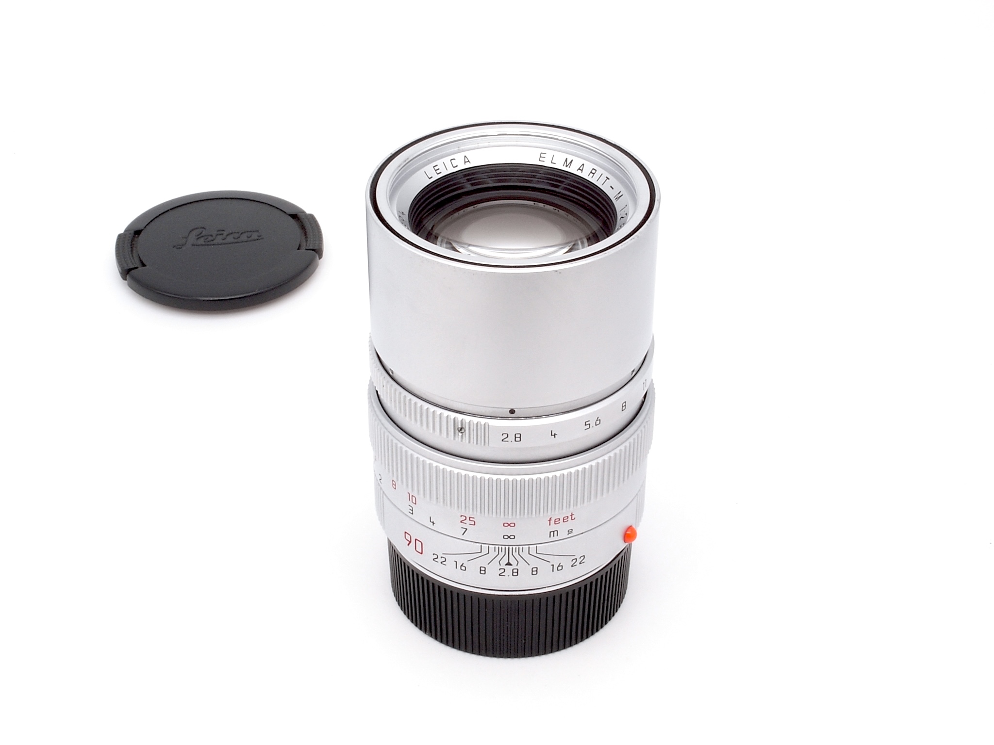 Leica Elmarit-M 2,8/90mm silver chrome