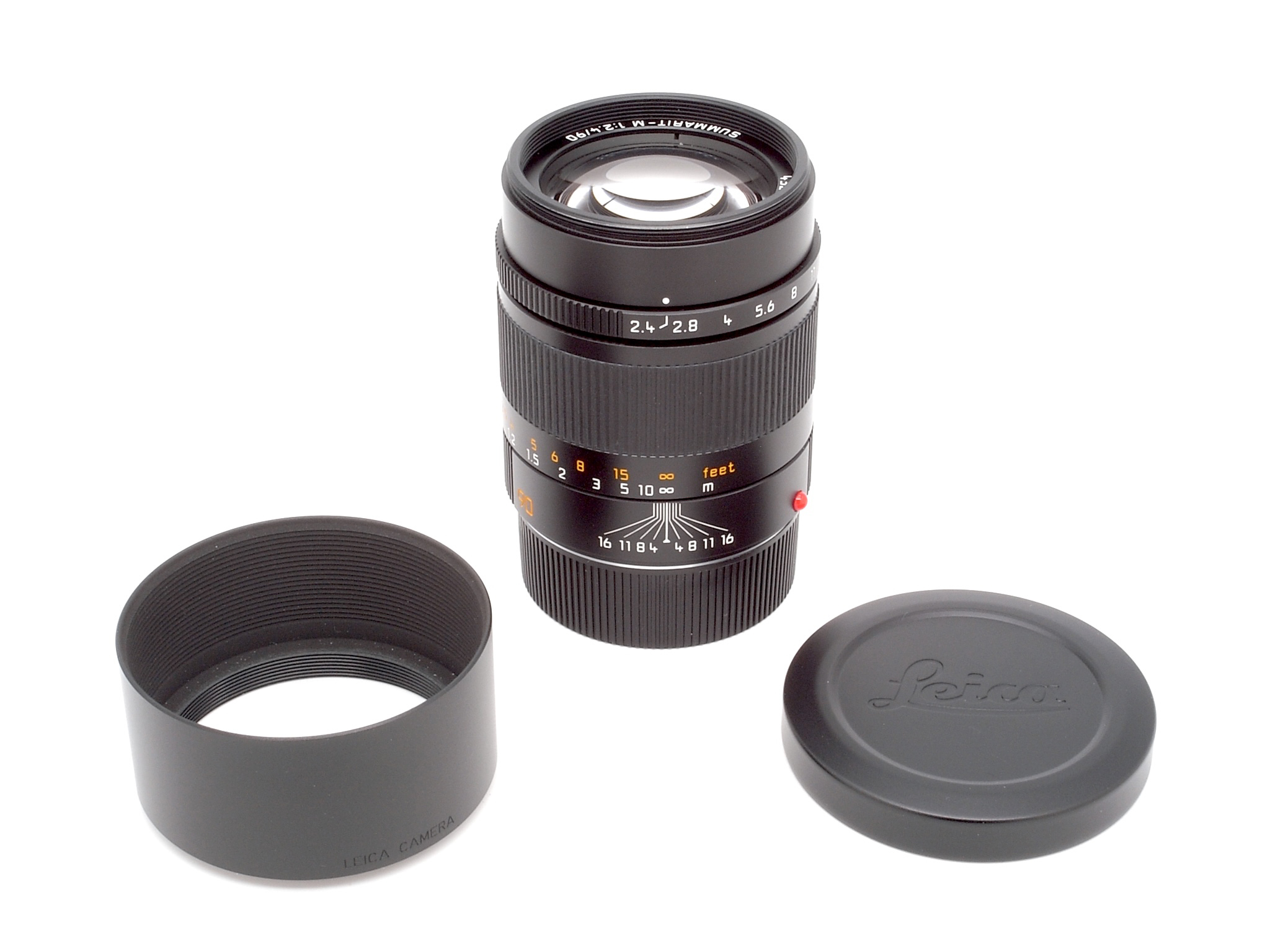 Leica Summarit-M 2.4/90mm black 6Bit