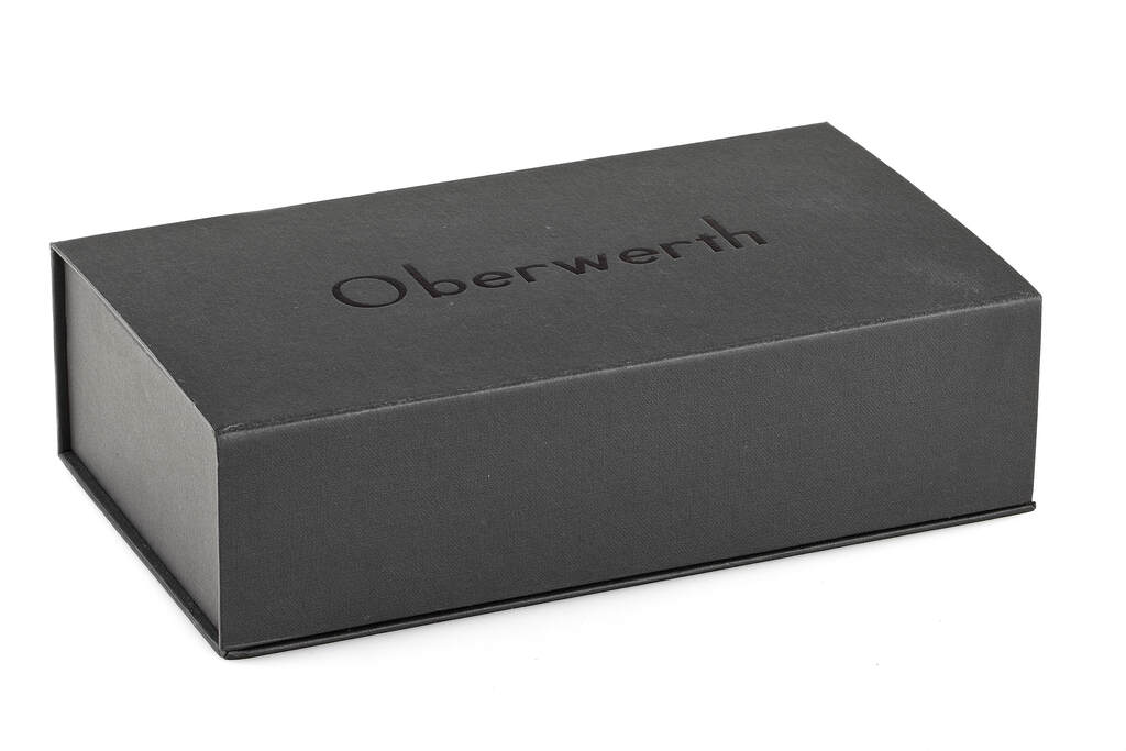 Oberwerth Kameragurt Leder schwarz