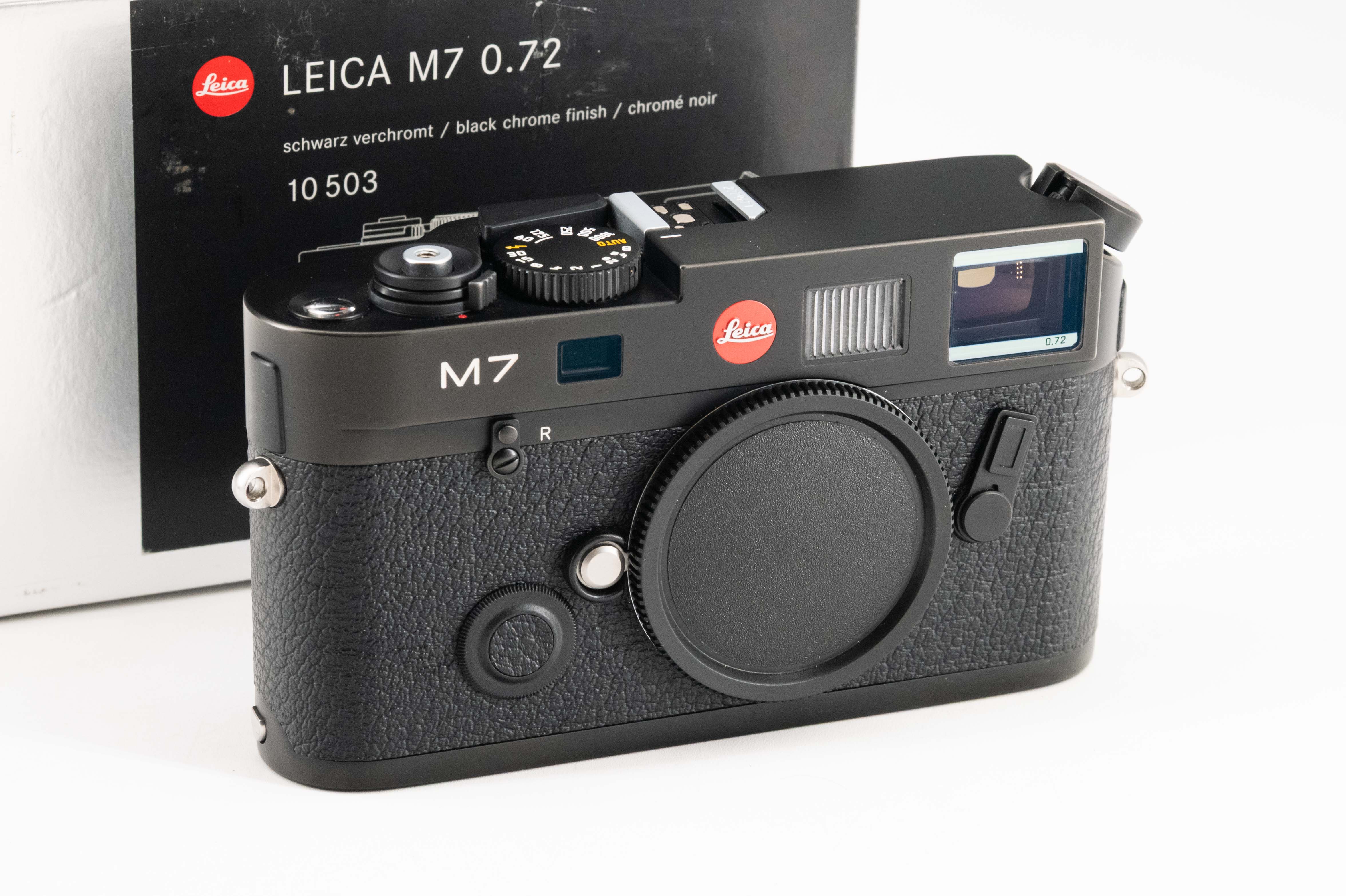 Leica M7 Black Chrome 0.72x 10503
