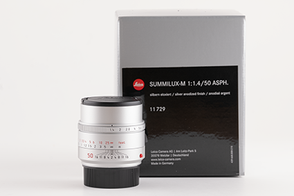 Leica Summilux-M 1:1.4/50 ASPH., Silver 