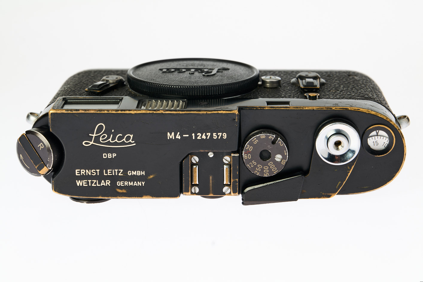 Leica M4 schwarz lackiert