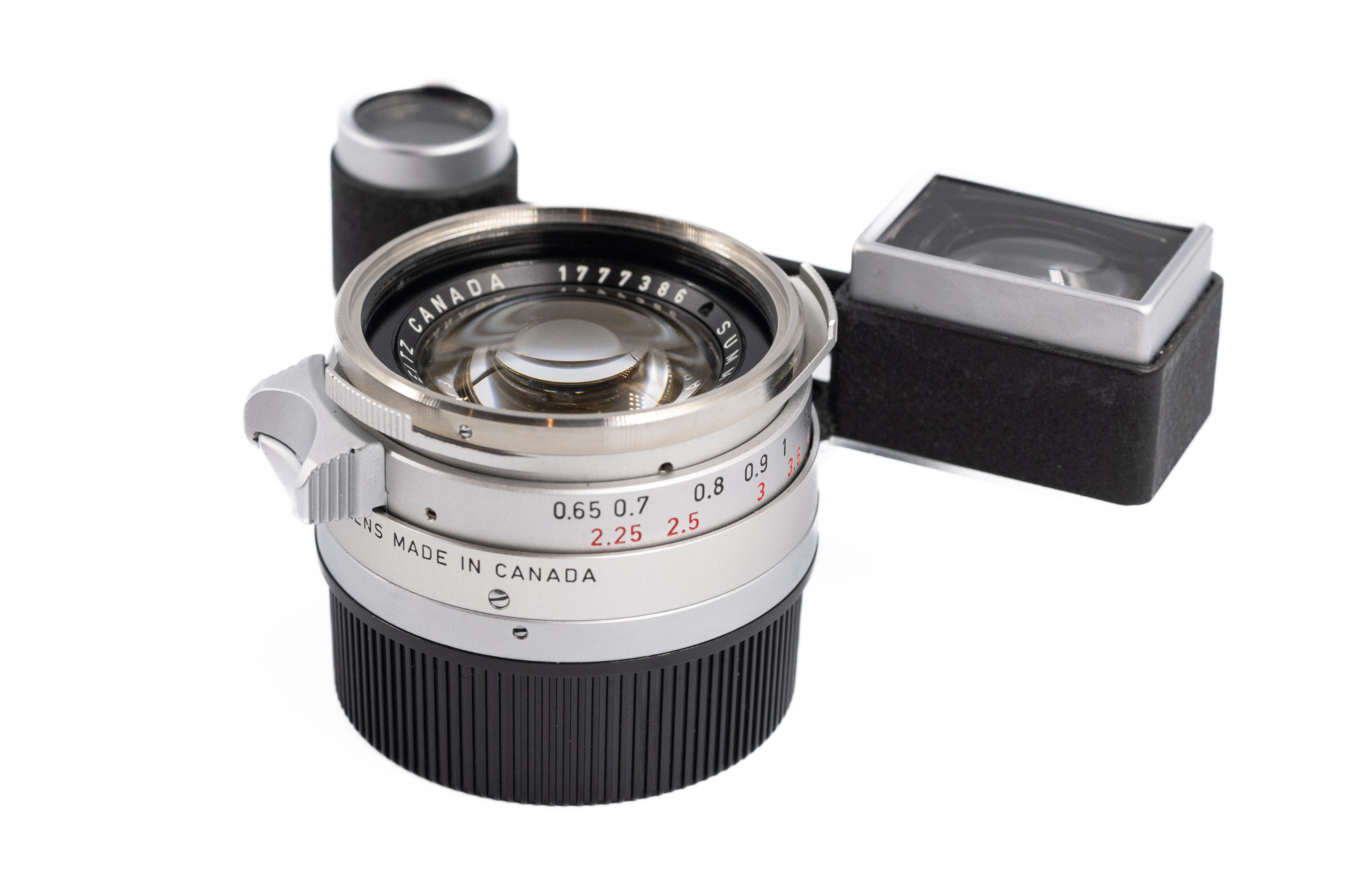 Leica Summilux-M 35mm f/1.4 M3 Steel Rim With Goggles 11870